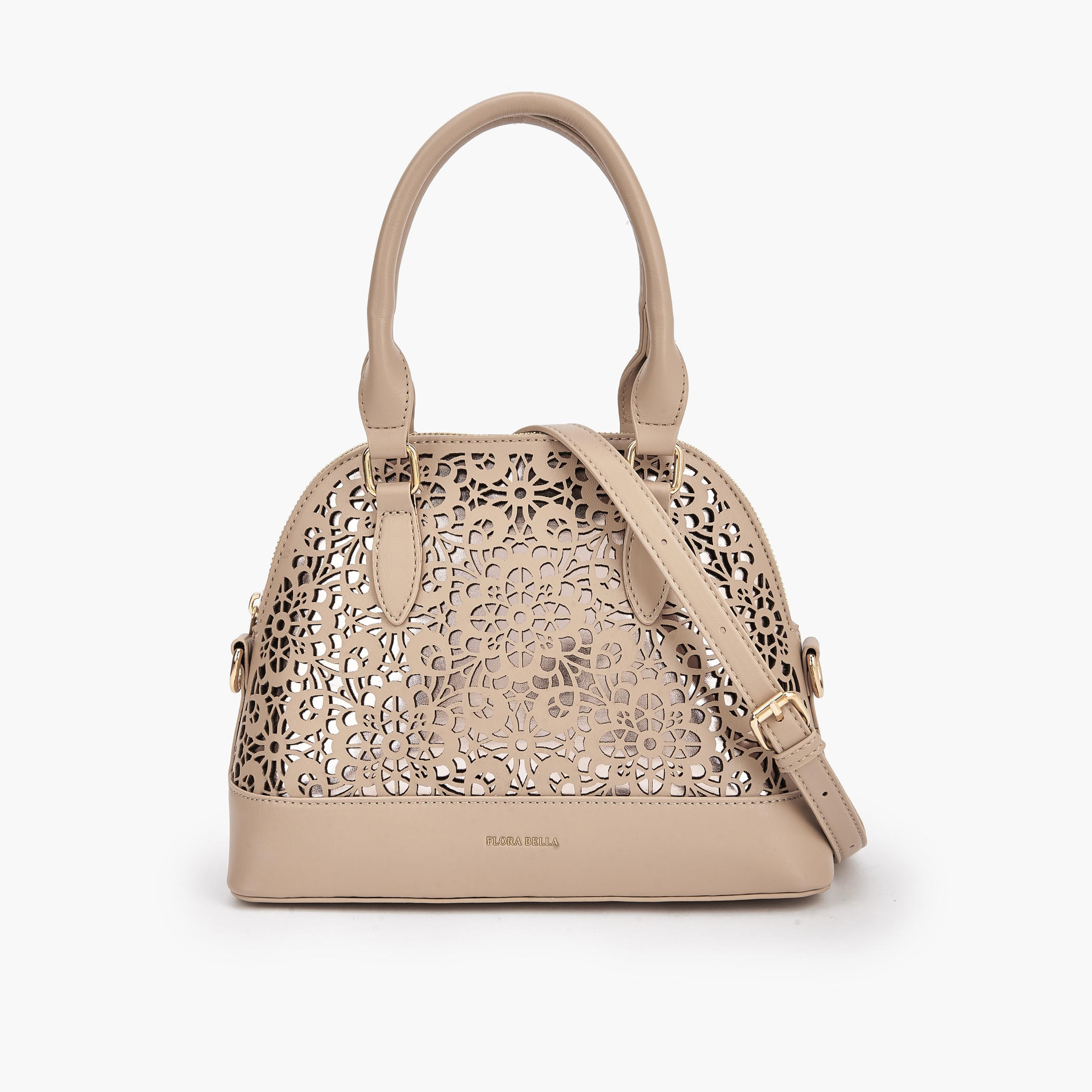 شنطة كروس بودي بتصاميم مفرغة وحزام كتف قابل للفصل من فلورا بيلا-women-bagsandwallets-handbags-image-1