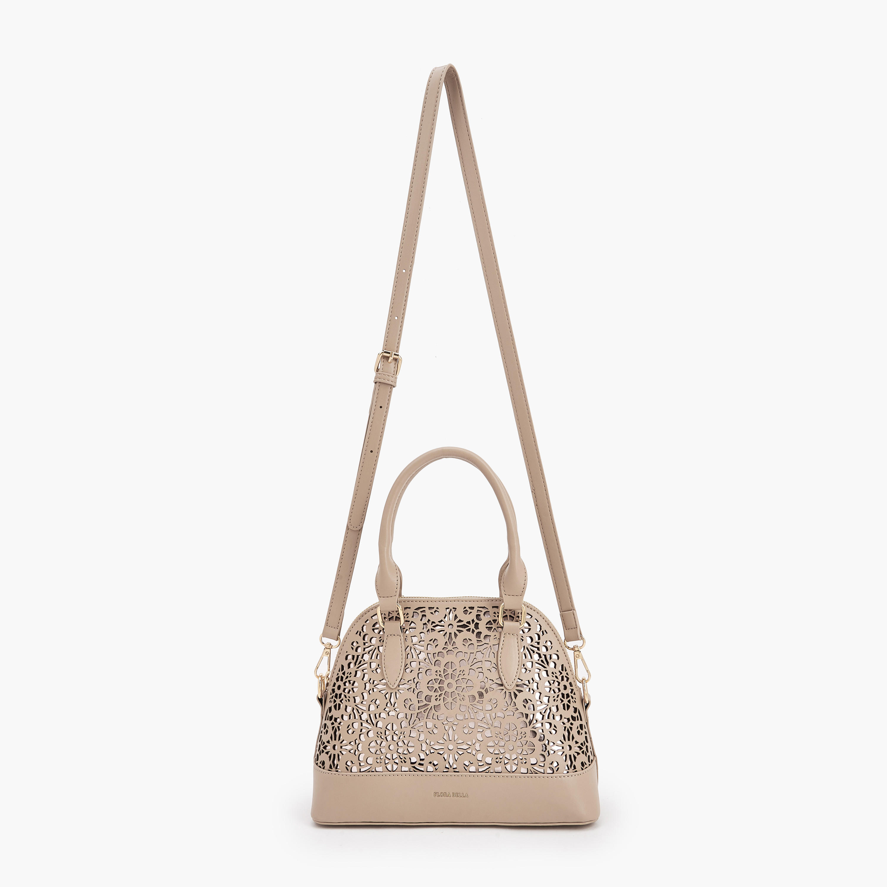شنطة كروس بودي بتصاميم مفرغة وحزام كتف قابل للفصل من فلورا بيلا-women-bagsandwallets-handbags-image-3
