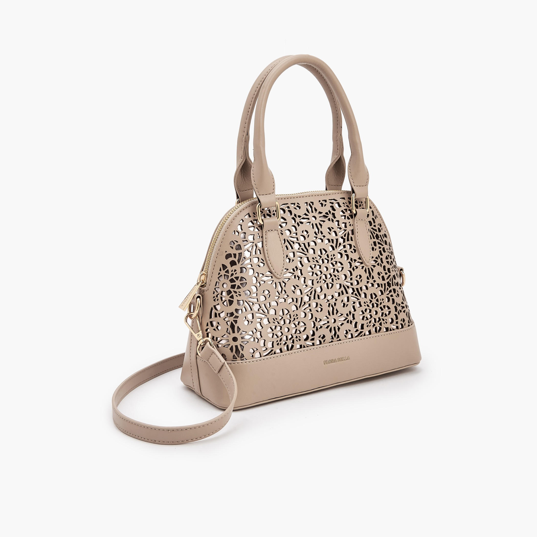 شنطة كروس بودي بتصاميم مفرغة وحزام كتف قابل للفصل من فلورا بيلا-women-bagsandwallets-handbags-image-4