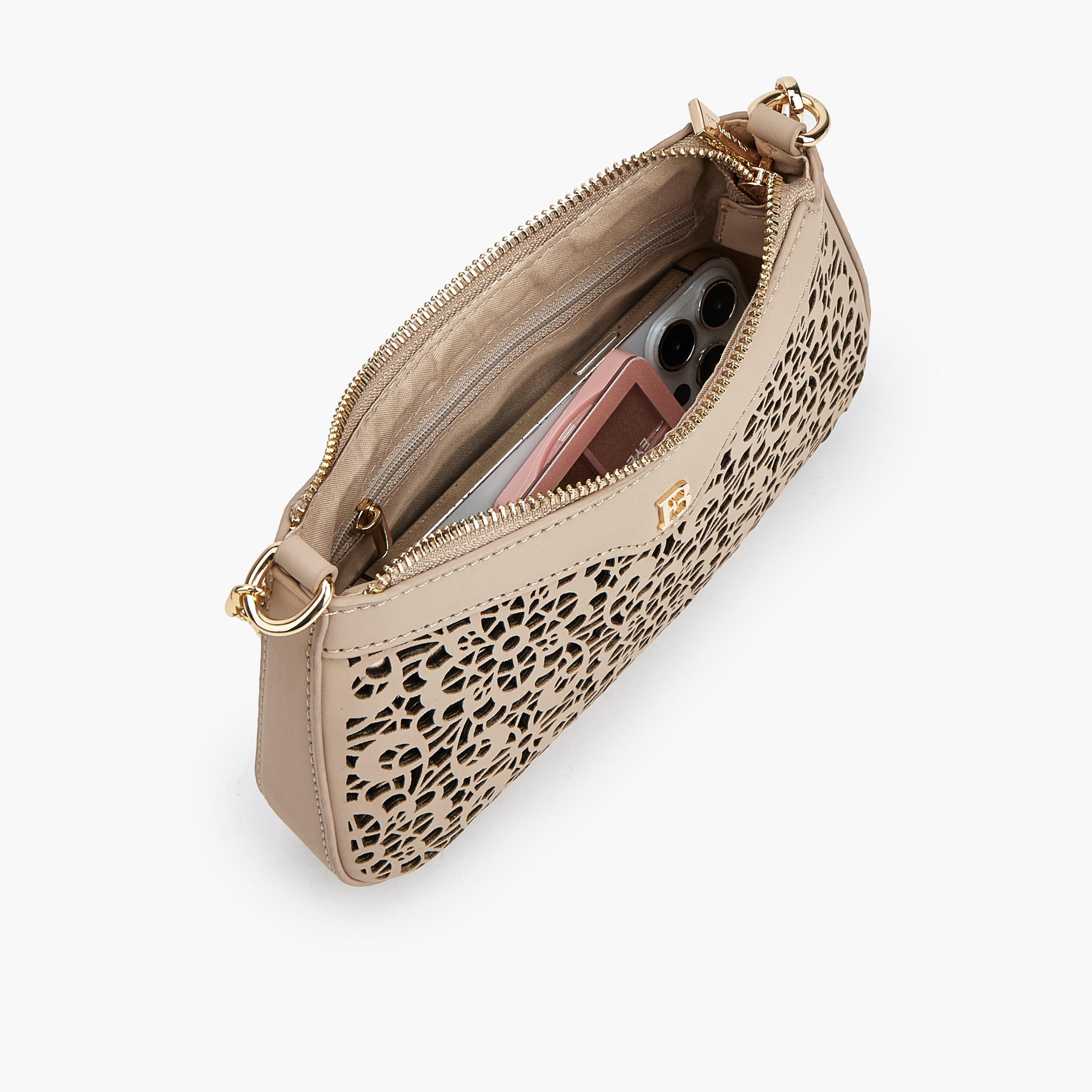 Flora Bella Laser Cut Shoulder Bag with Zip Closure-women-bagsandwallets-handbags-image-8