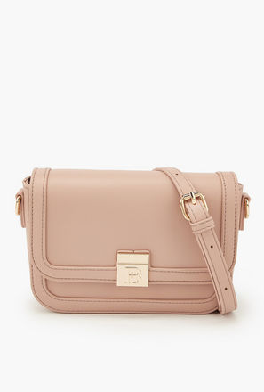 شنطة كروس بودي بلون سادة وحزام قابل للفصل من فلورا بيلا-women-bagsandwallets-handbags-image-1
