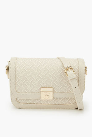 شنطة كروس بودي طبعة المونوغرام وحزام قابل للفصل من فلورا بيلا-women-bagsandwallets-handbags-image-1