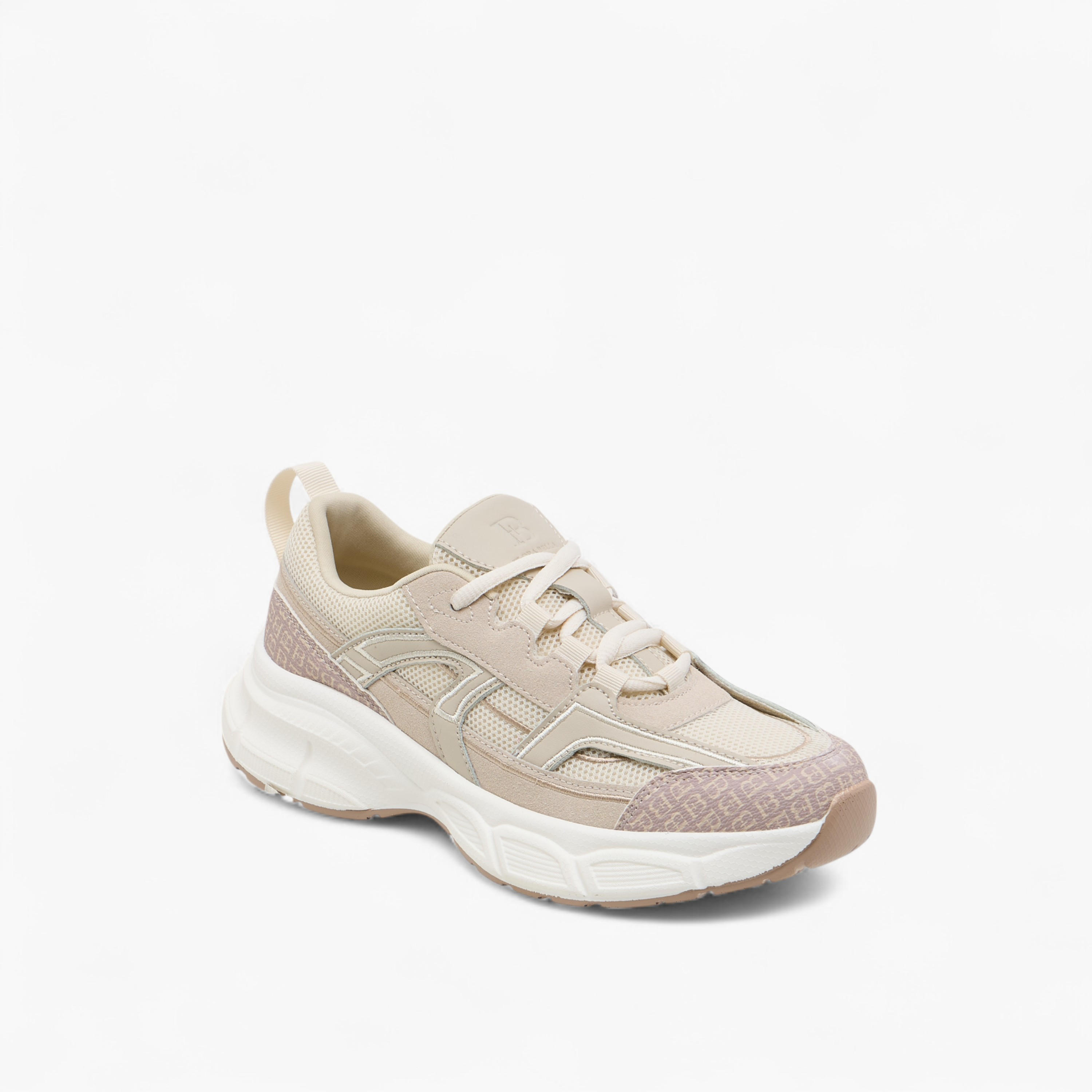 Flora Bella Panelled Sneakers with Lace-Up Closure-women-shoes-sneakers-image-2