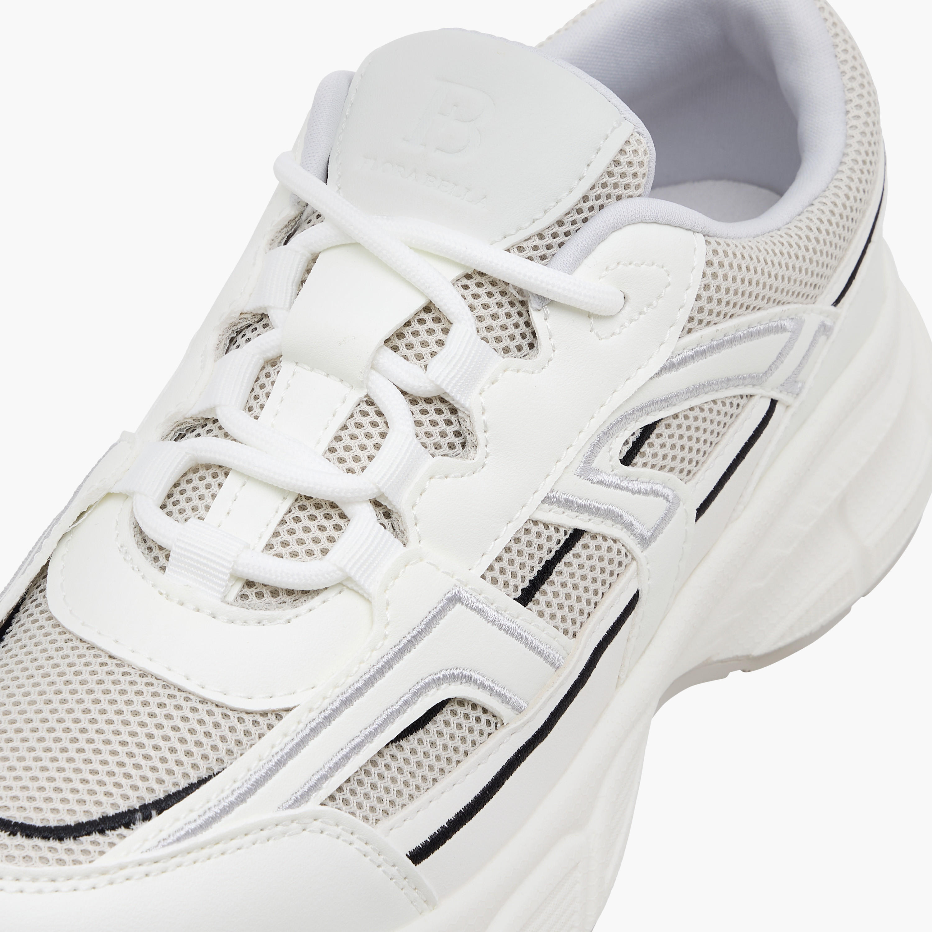 Flora Bella Panelled Sneakers with Lace-Up Closure-women-shoes-sneakers-image-4