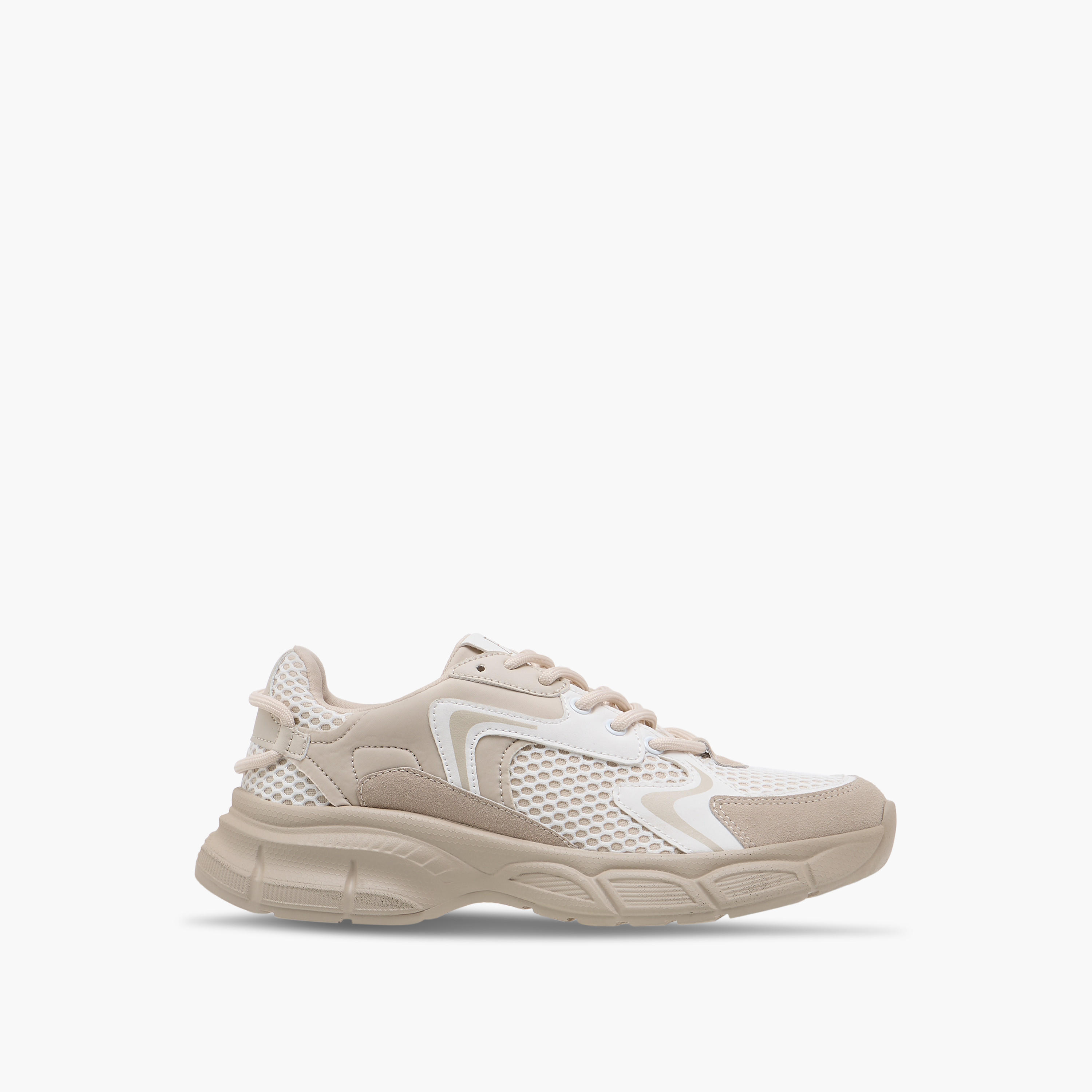 Flora Bella Panelled Lace-Up Sneakers-women-shoes-sneakers-image-3