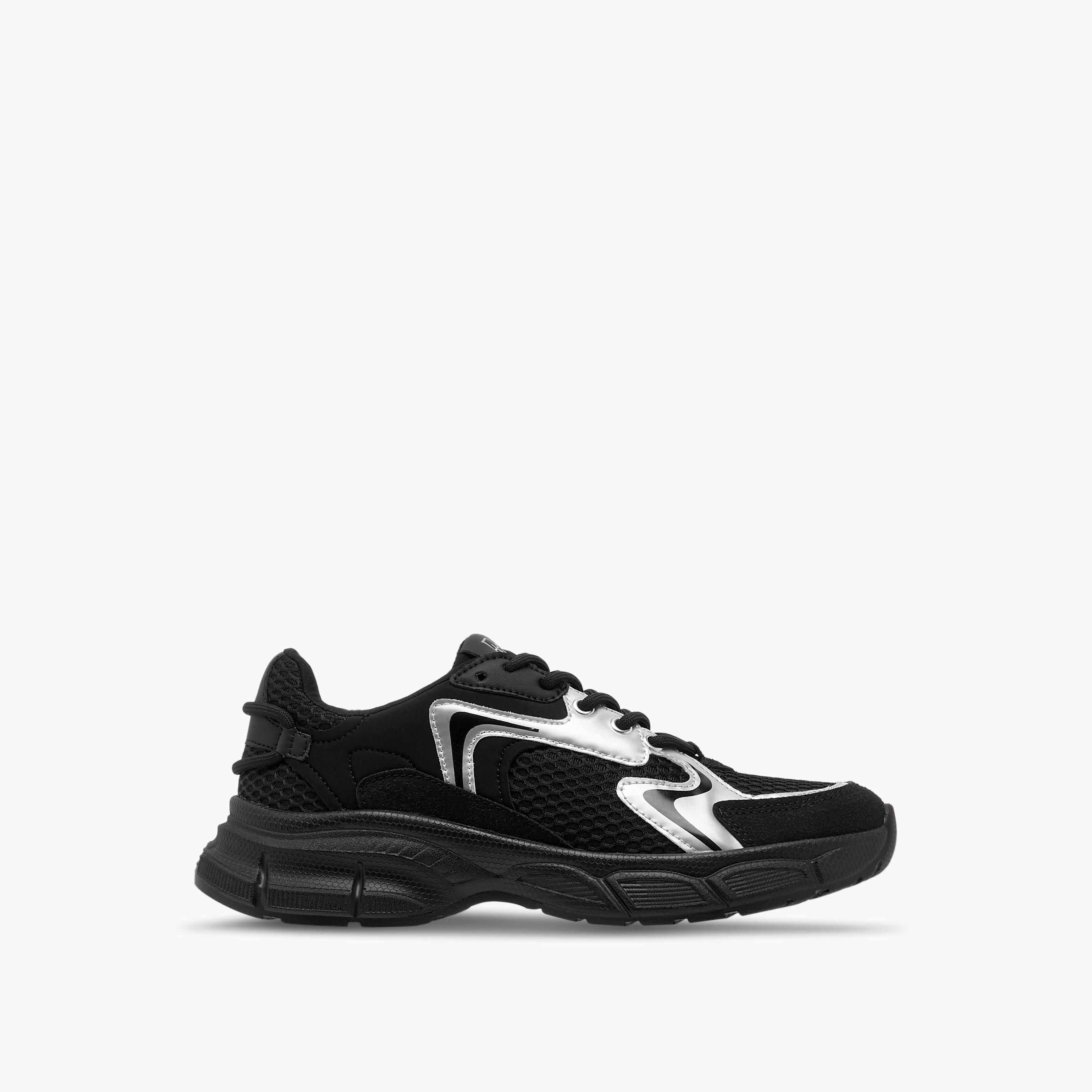 Flora Bella Panelled Lace-Up Sneakers-women-shoes-sneakers-image-3