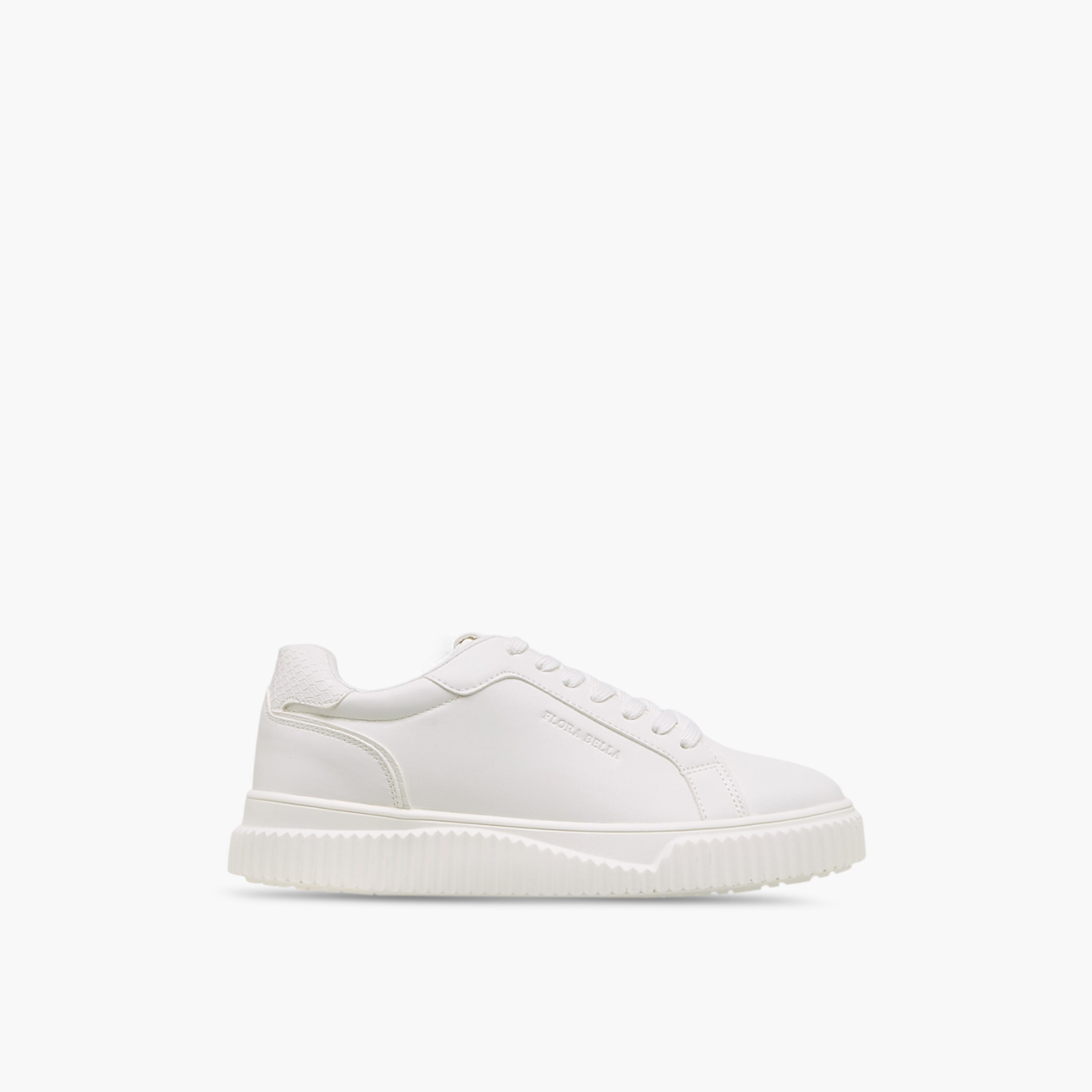 Flora Bella Women Panelled Lace-Up Sneakers-women-shoes-sneakers-image-3