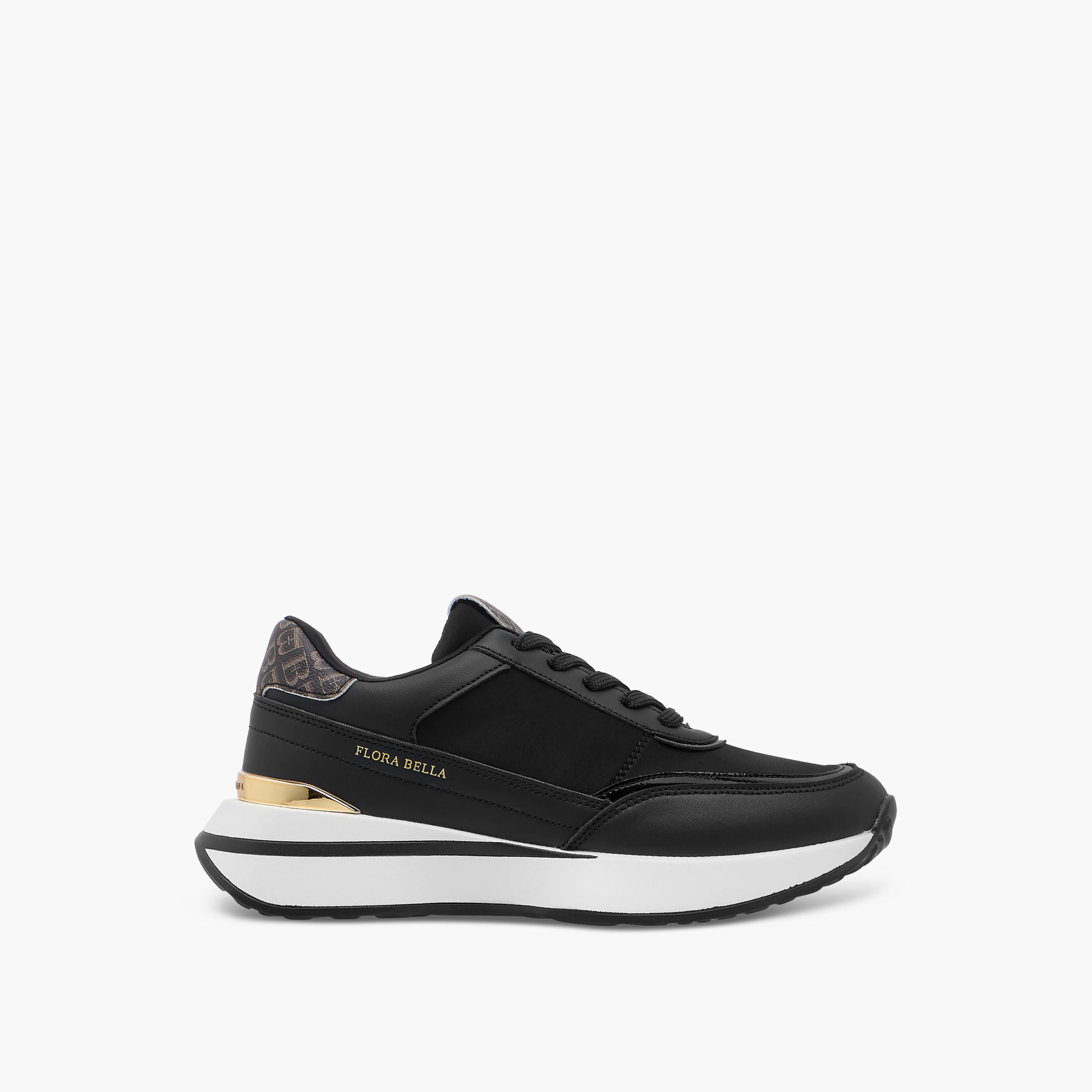 Flora Bella Monogram Print Sneakers with Lace-Up Closure-women-shoes-sneakers-image-3