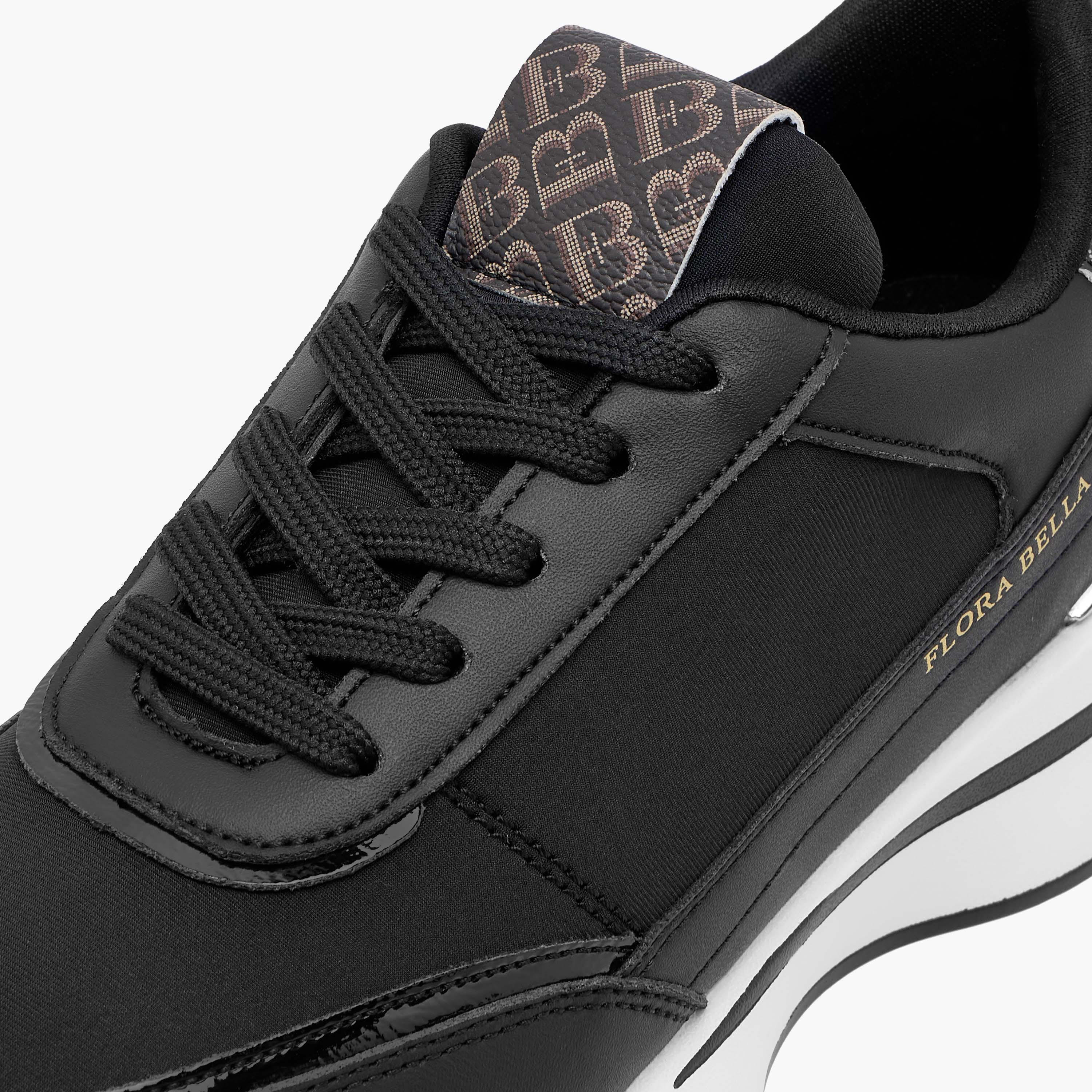 Flora Bella Monogram Print Sneakers with Lace-Up Closure-women-shoes-sneakers-image-4