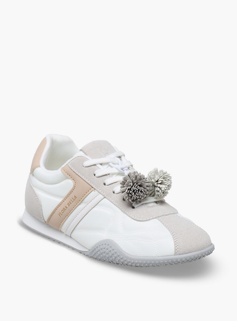 حذاء سنيكرز برقبة للكاحل وزينة بوم بوم للنساء من فلورا بيلا-women-shoes-sneakers-image-2