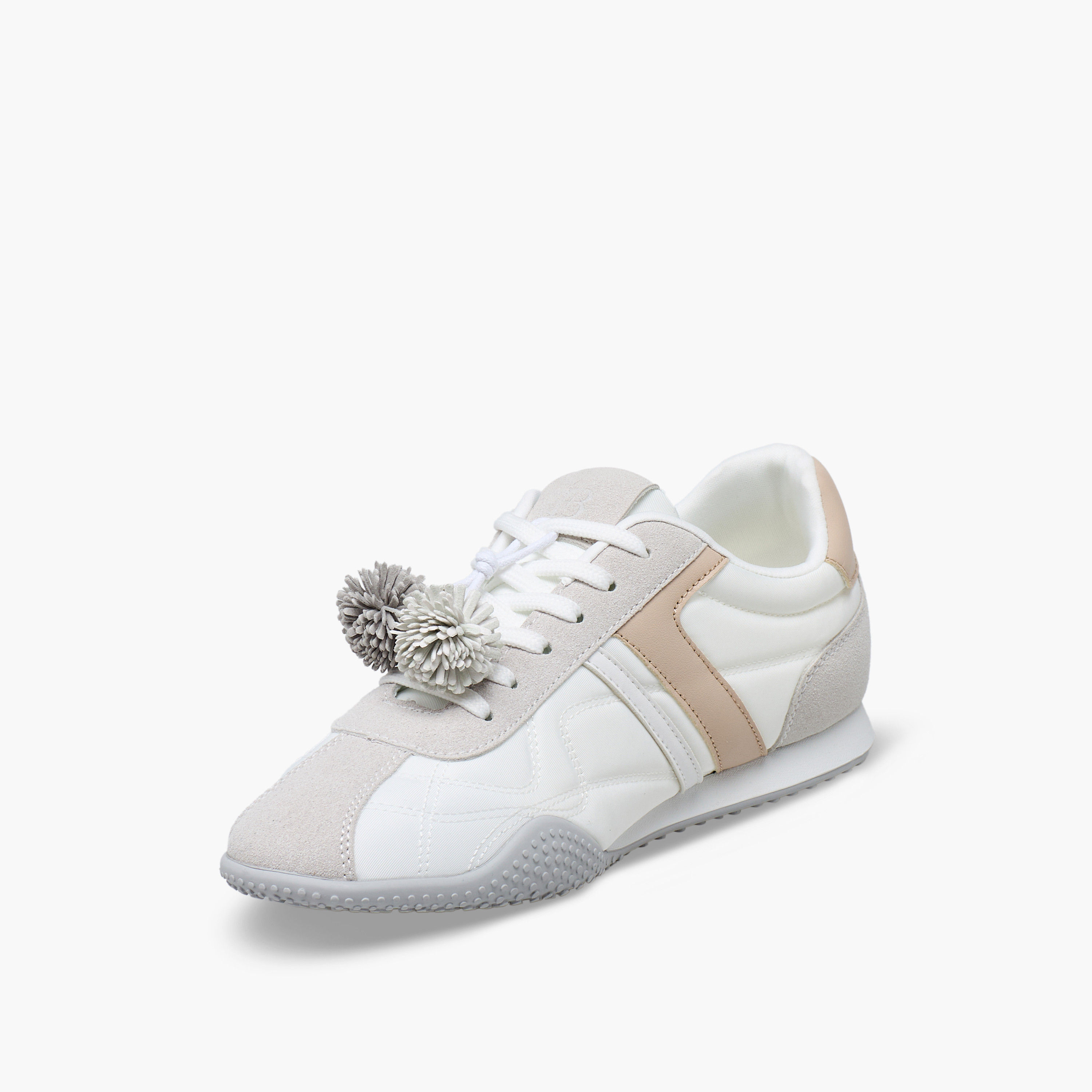 حذاء سنيكرز برقبة للكاحل وزينة بوم بوم للنساء من فلورا بيلا-women-shoes-sneakers-image-4
