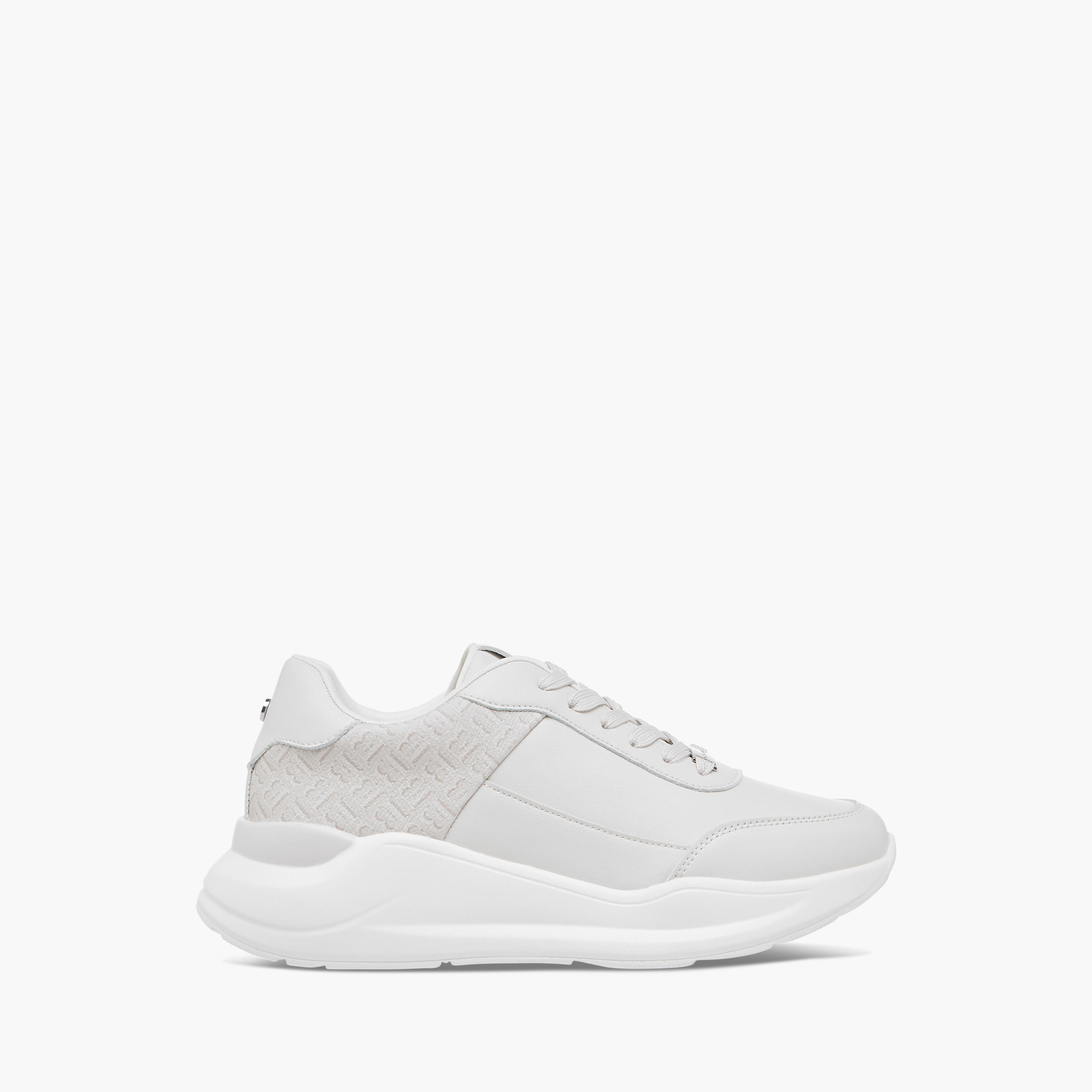 Flora Bella Monogram Textured Sneakers with Lace-Up Closure-women-shoes-sneakers-image-3