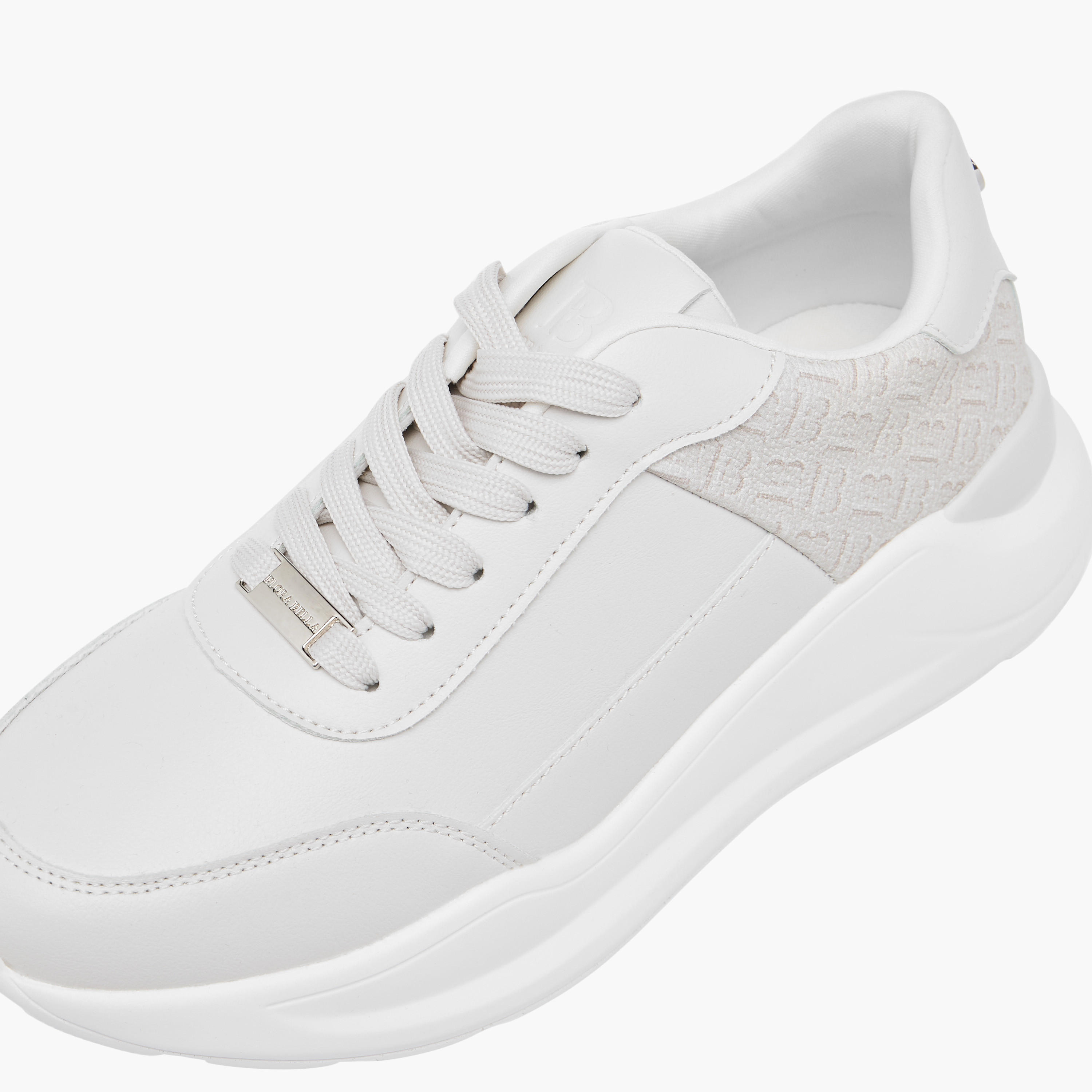 Flora Bella Monogram Textured Sneakers with Lace-Up Closure-women-shoes-sneakers-image-4