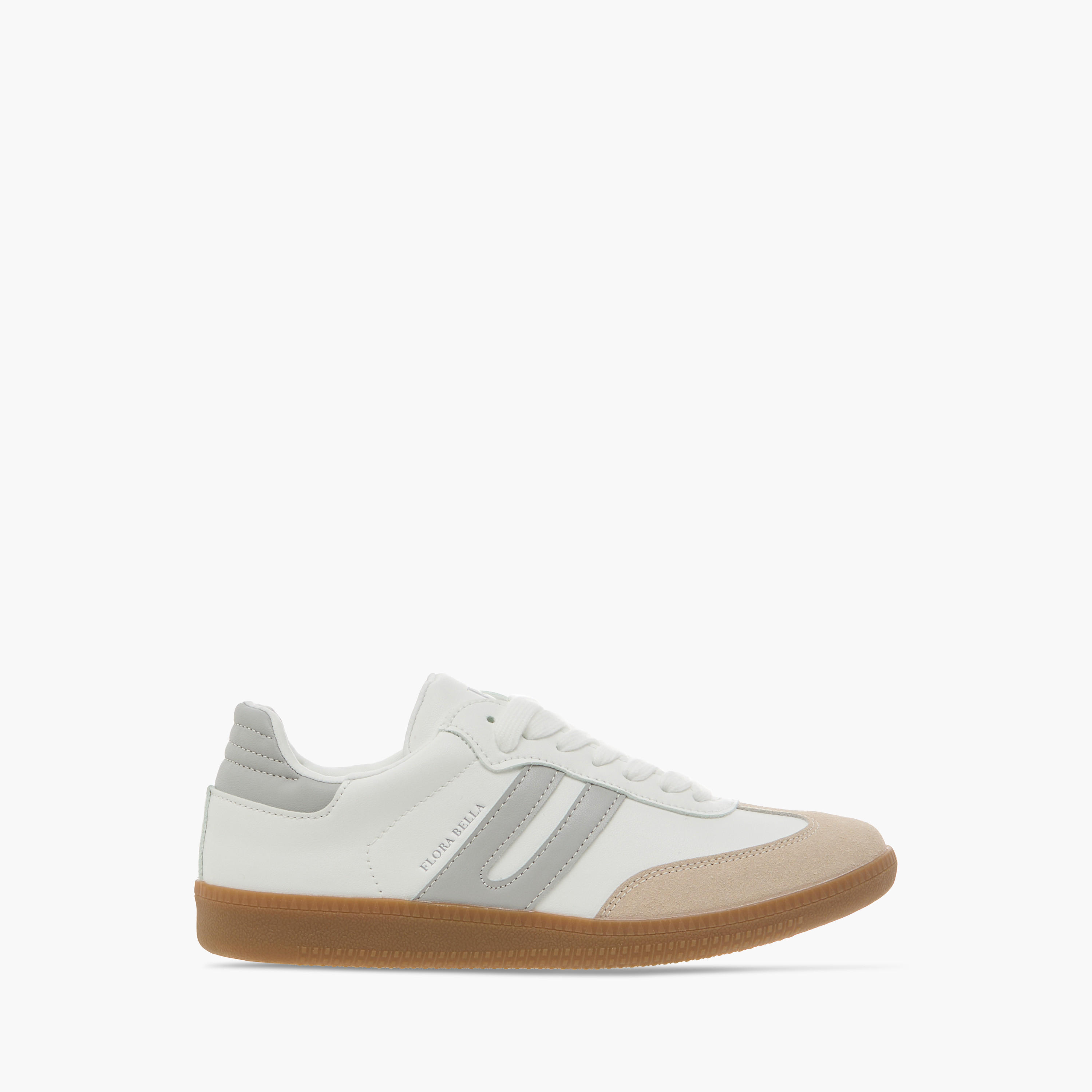 Flora Bella Panelled Sneakers with Lace-Up Closure-women-shoes-sneakers-image-3