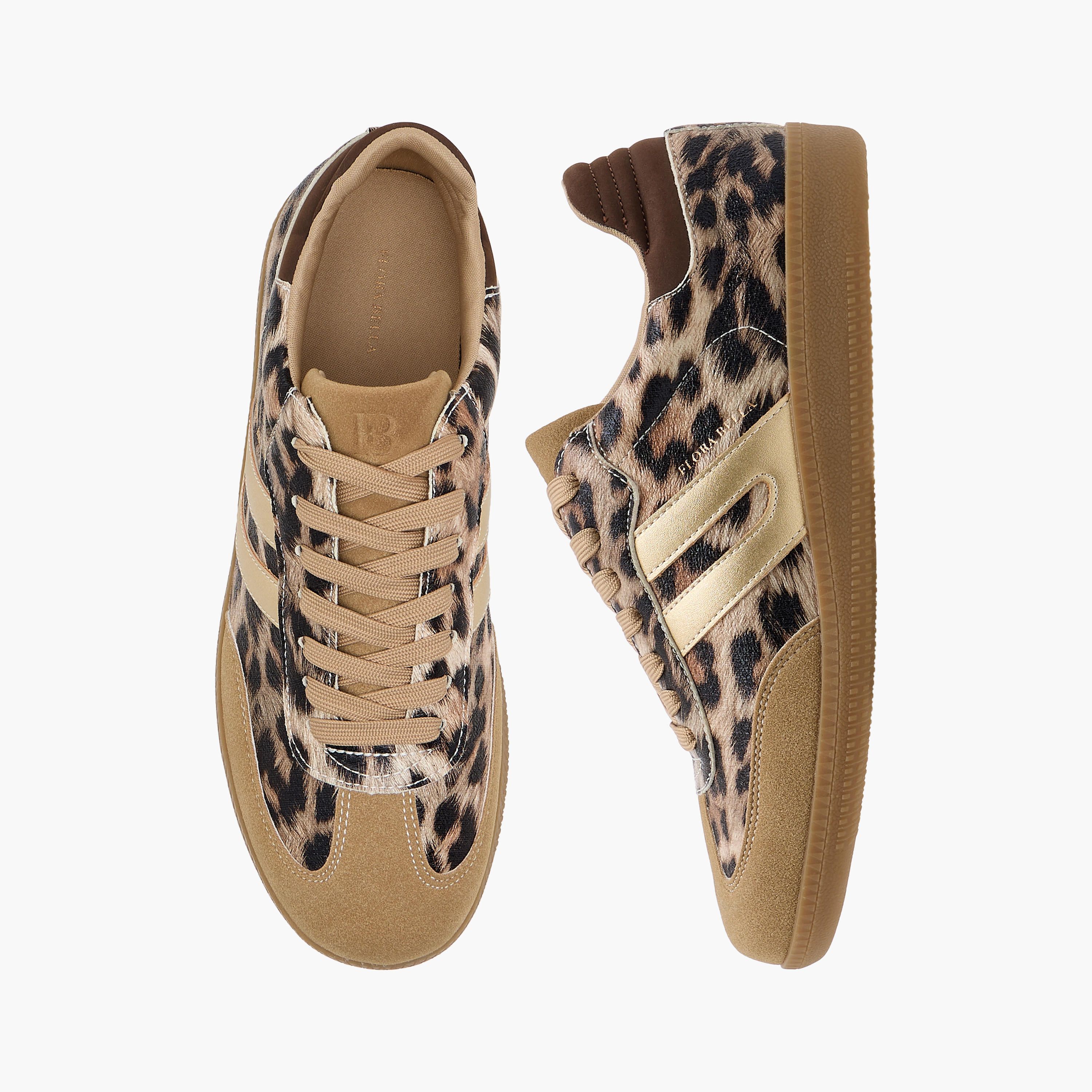 حذاء سنيكرز برباط إغلاق وطبعات حيوانات من فلورا بيلا-women-shoes-sneakers-image-1