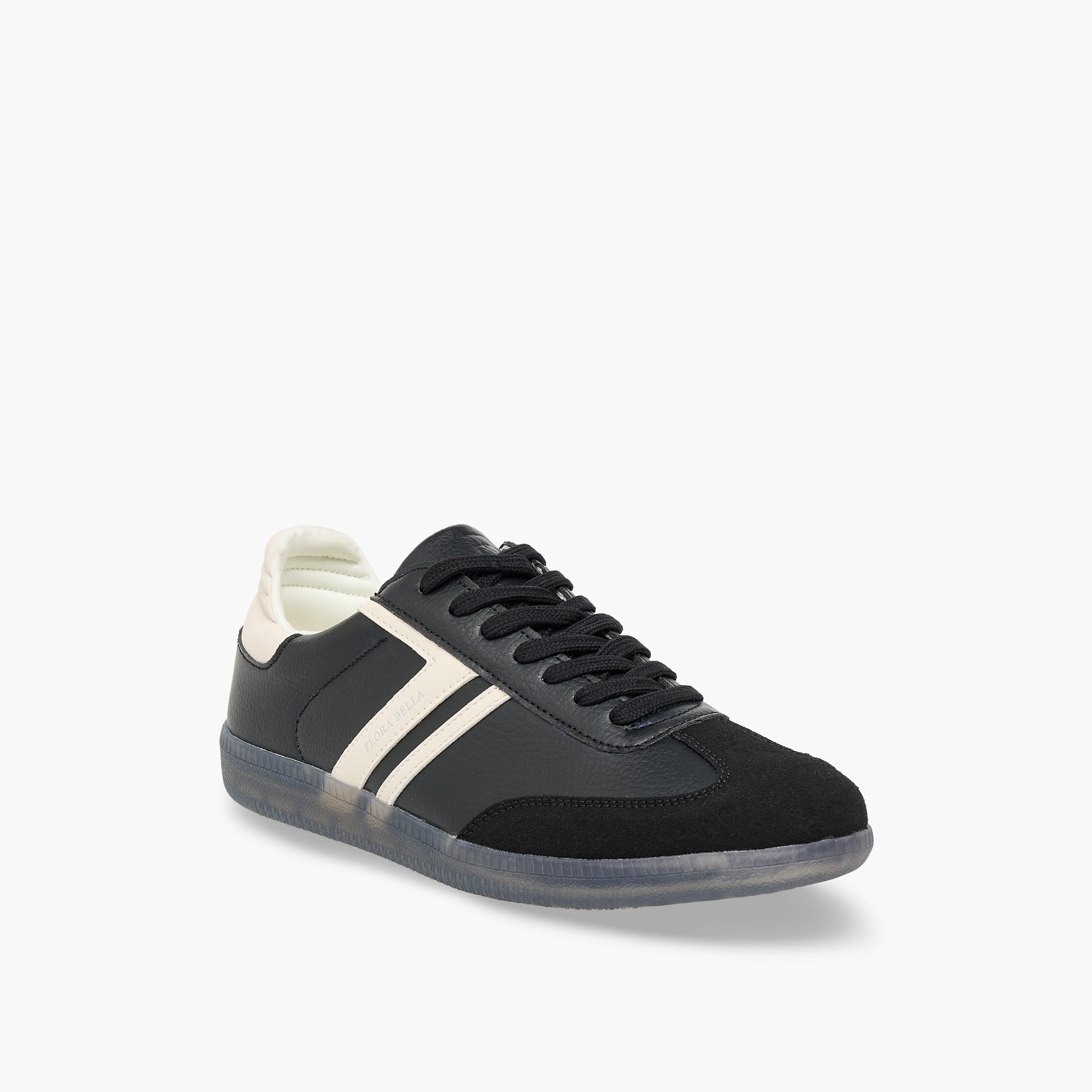 Flora Bella Women Panelled Lace-Up Sneakers-women-shoes-sneakers-image-2