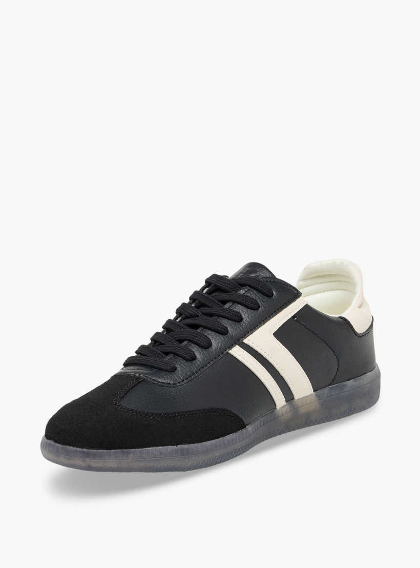Flora Bella Women Panelled Lace-Up Sneakers-women-shoes-sneakers-image-4