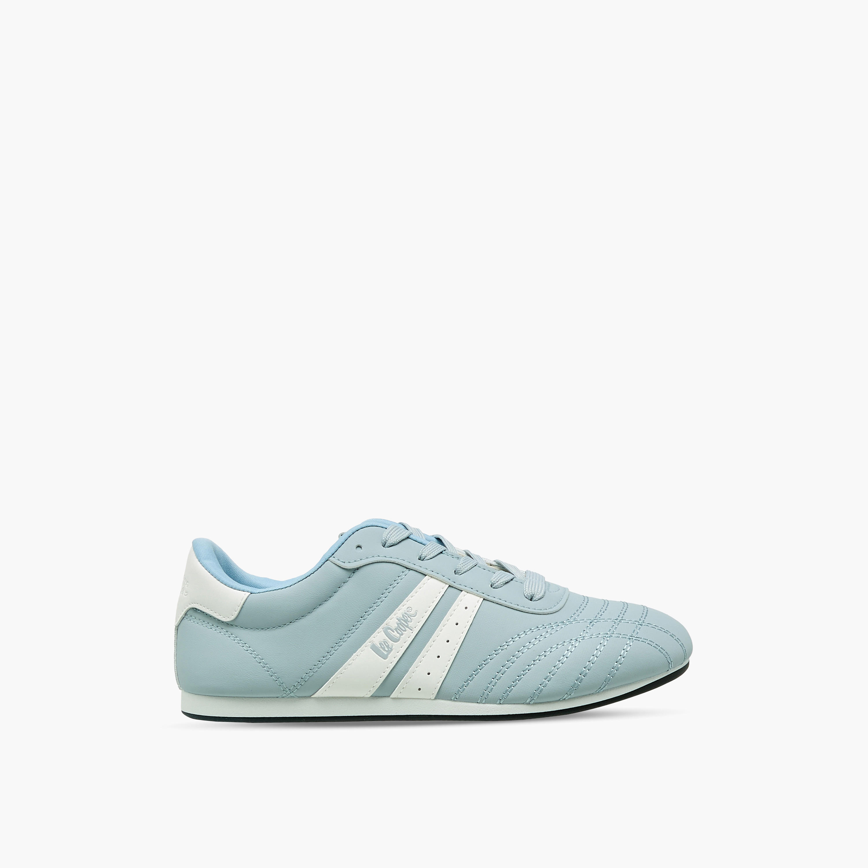 Lee Cooper Women Panelled Lace-Up Ankle Sneakers-women-shoes-sneakers-image-3