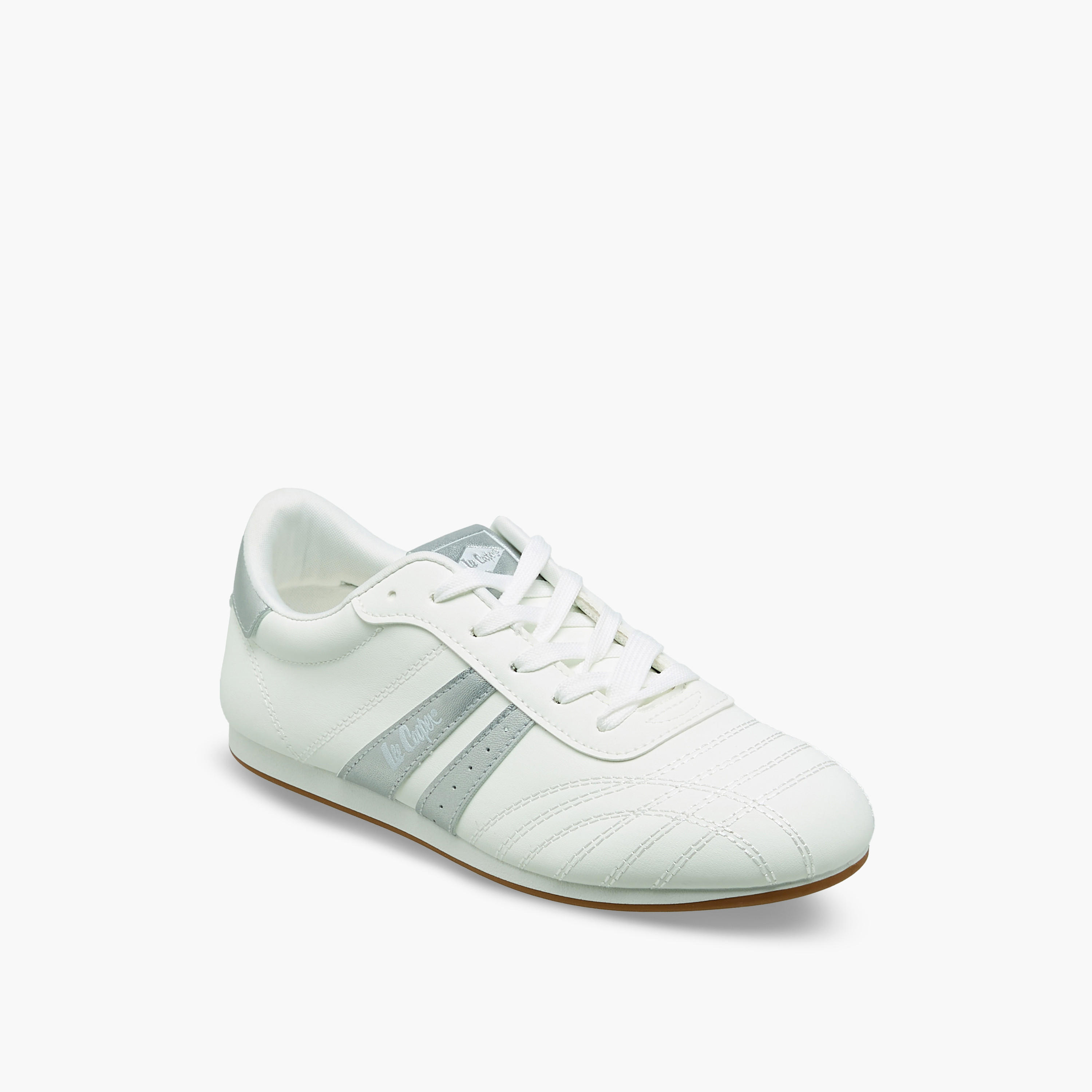 Lee Cooper Women Panelled Lace-Up Ankle Sneakers-women-shoes-sneakers-image-2