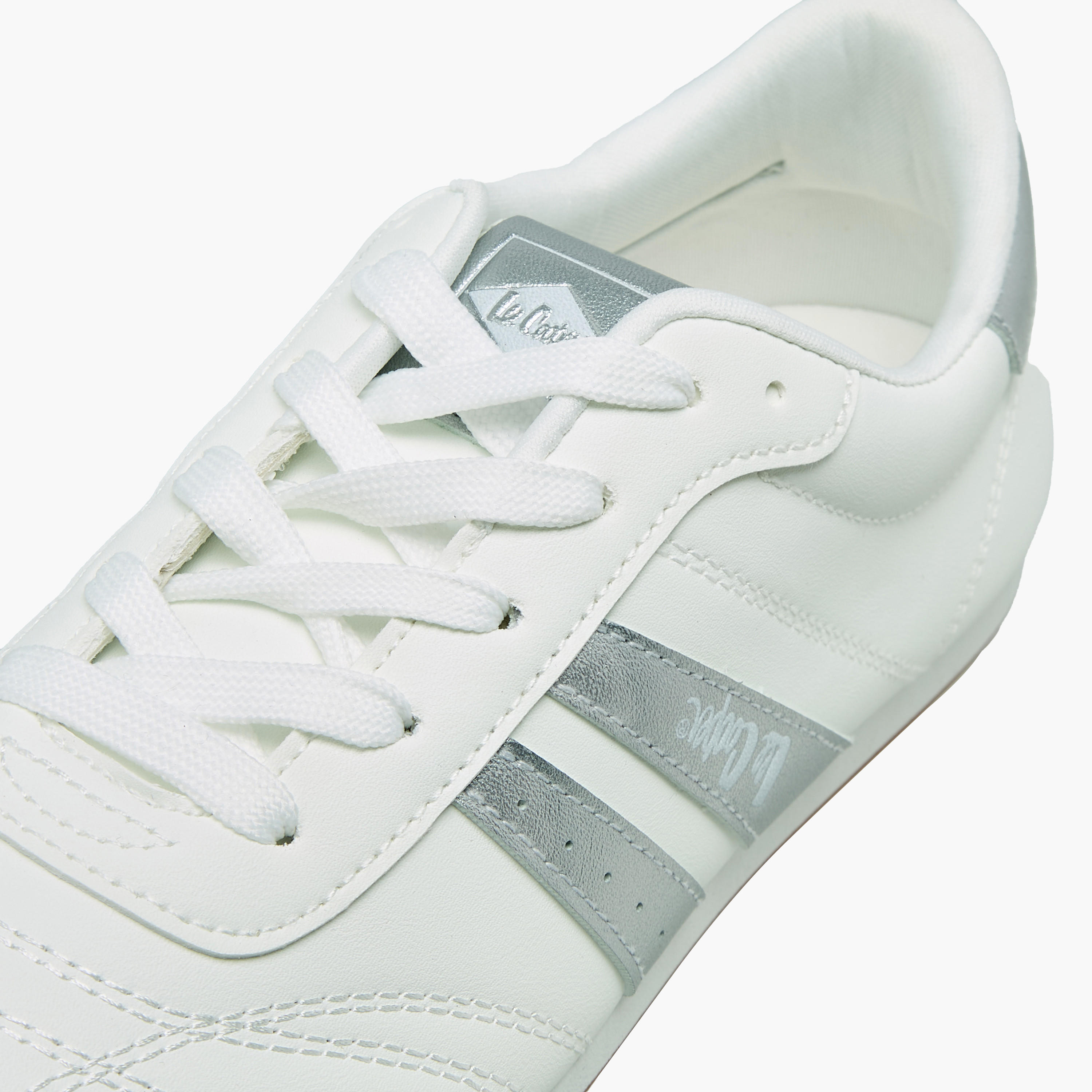 Lee Cooper Women Panelled Lace-Up Ankle Sneakers-women-shoes-sneakers-image-4