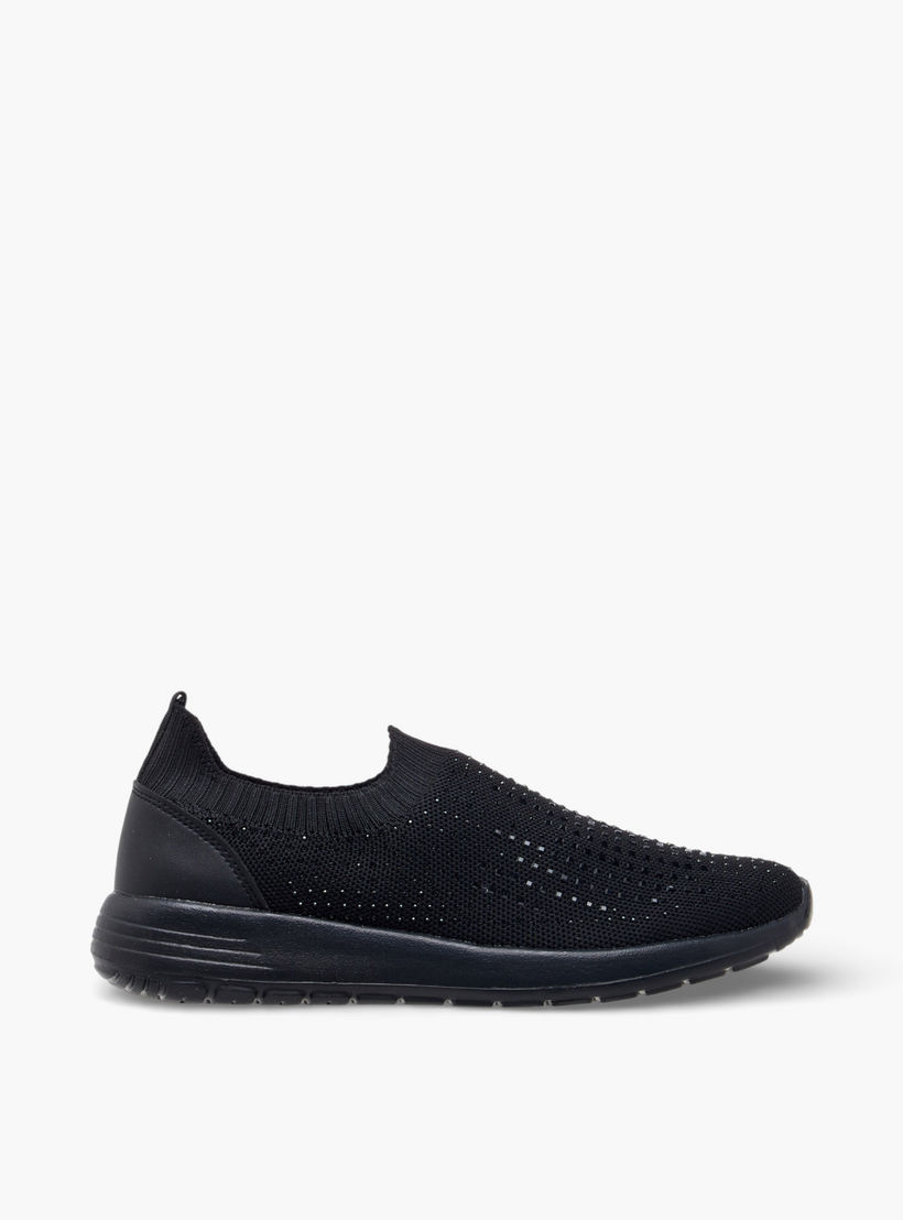 Flora Bella Women Embellished Slip-On Sneakers-women-shoes-sneakers-image-3
