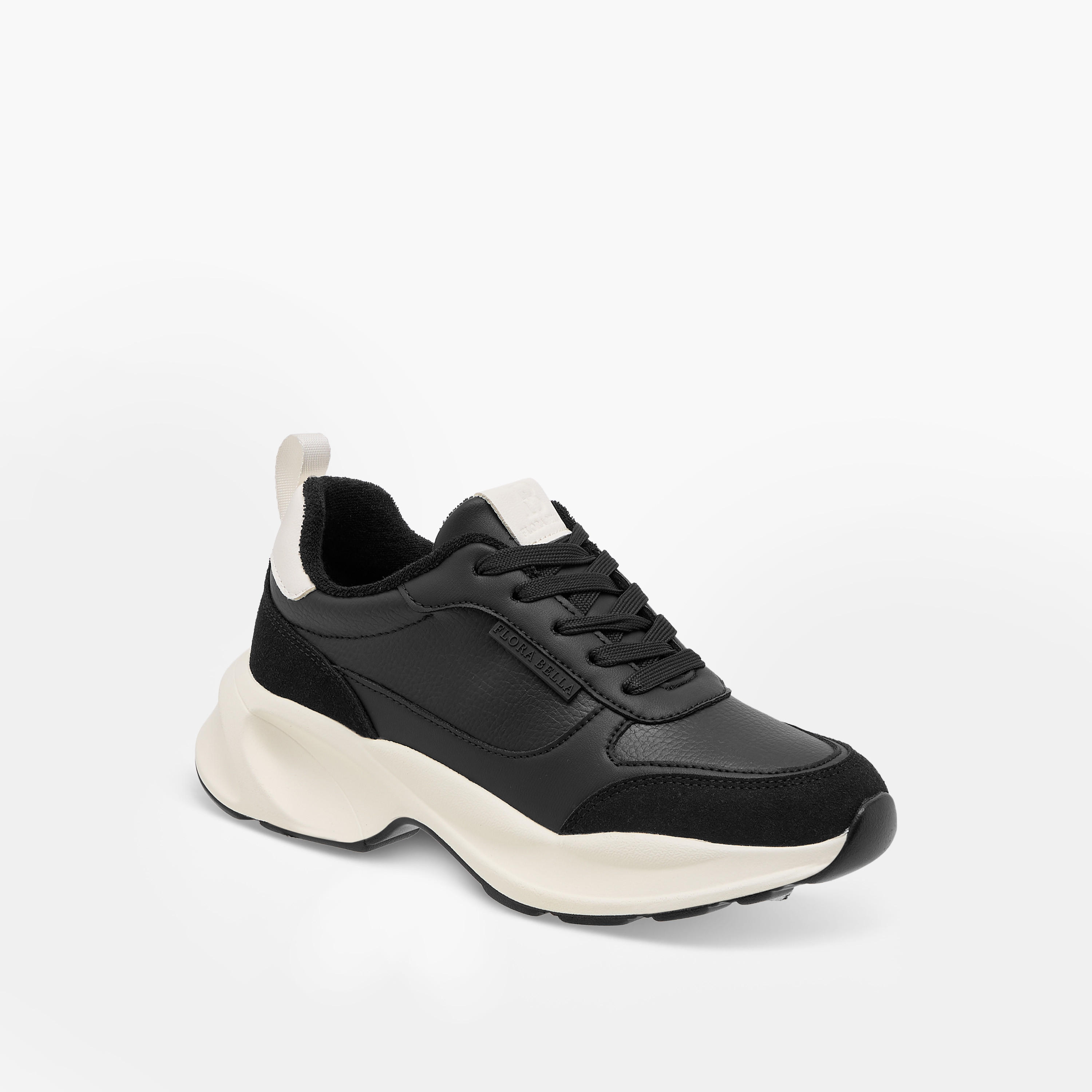 Flora Bella Logo Detail Sneakers with Lace-Up Closure-women-shoes-sneakers-image-2