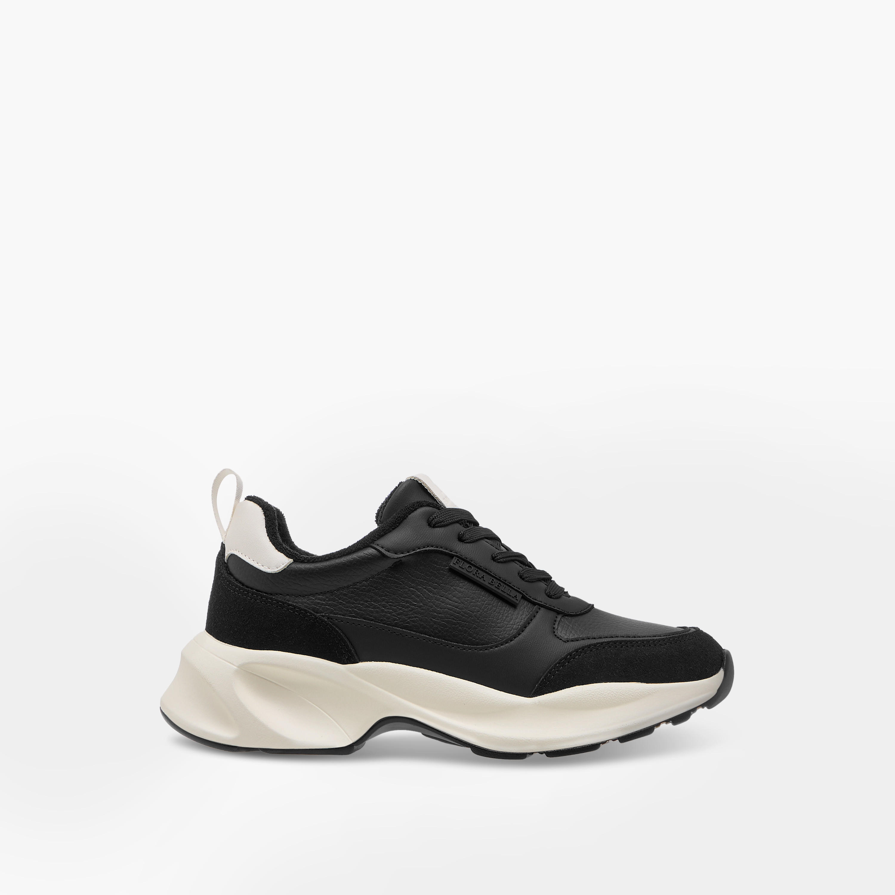 Flora Bella Logo Detail Sneakers with Lace-Up Closure-women-shoes-sneakers-image-3