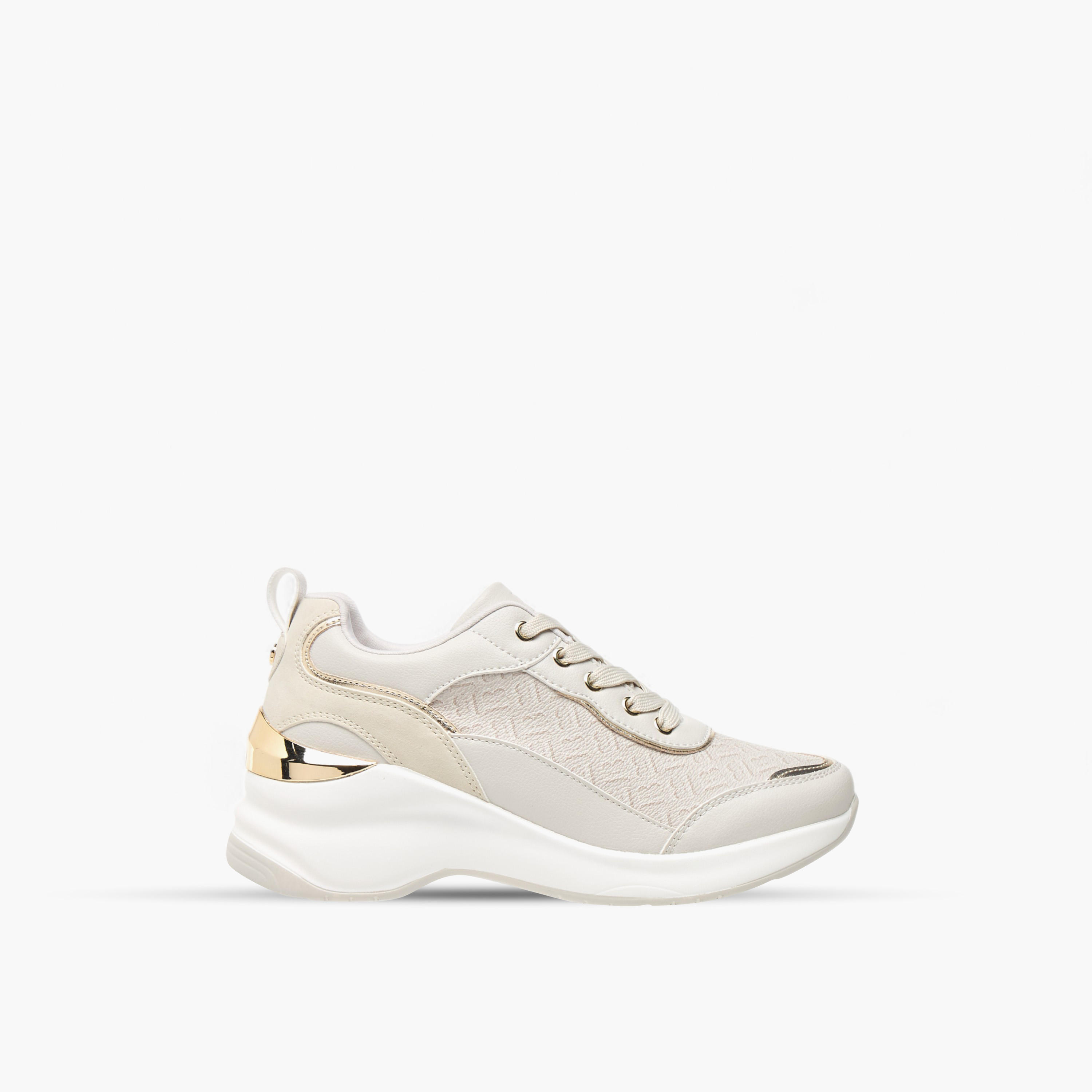 Flora Bella Monogram Textured Sneakers with Lace-Up Closure-women-shoes-sneakers-image-3