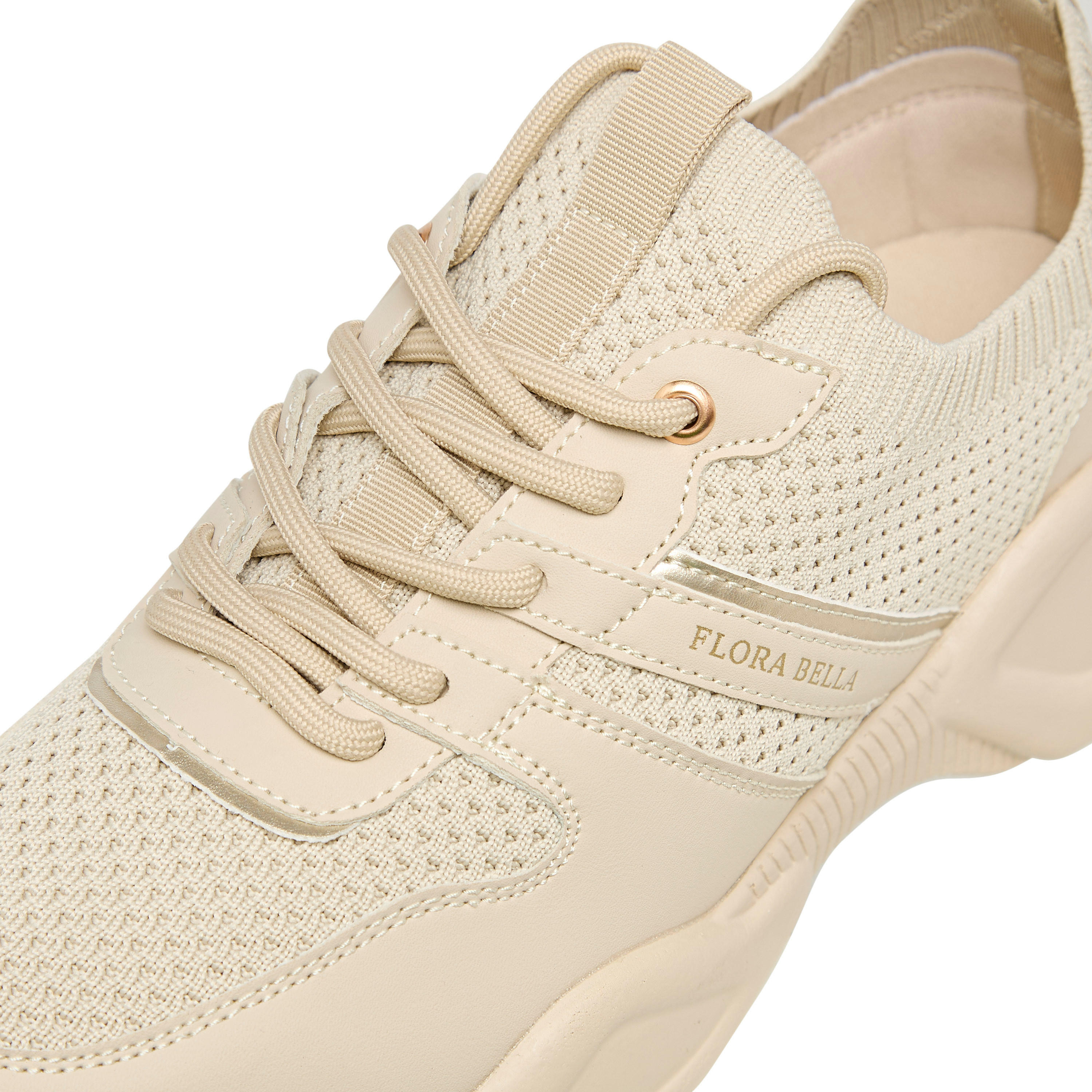 Flora Bella Textured Lace-Up Sneakers-women-shoes-sneakers-image-4