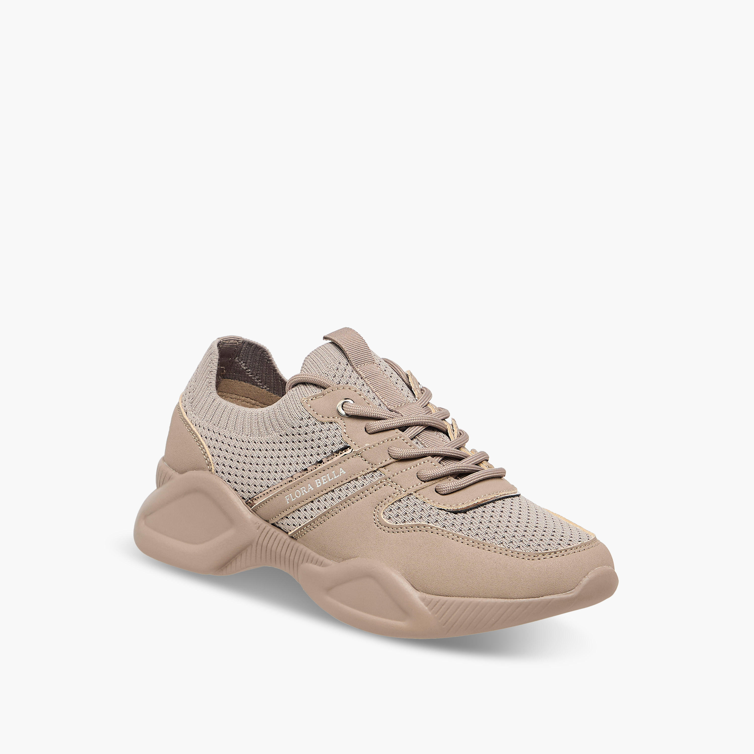 Flora Bella Textured Lace-Up Sneakers-women-shoes-sneakers-image-2