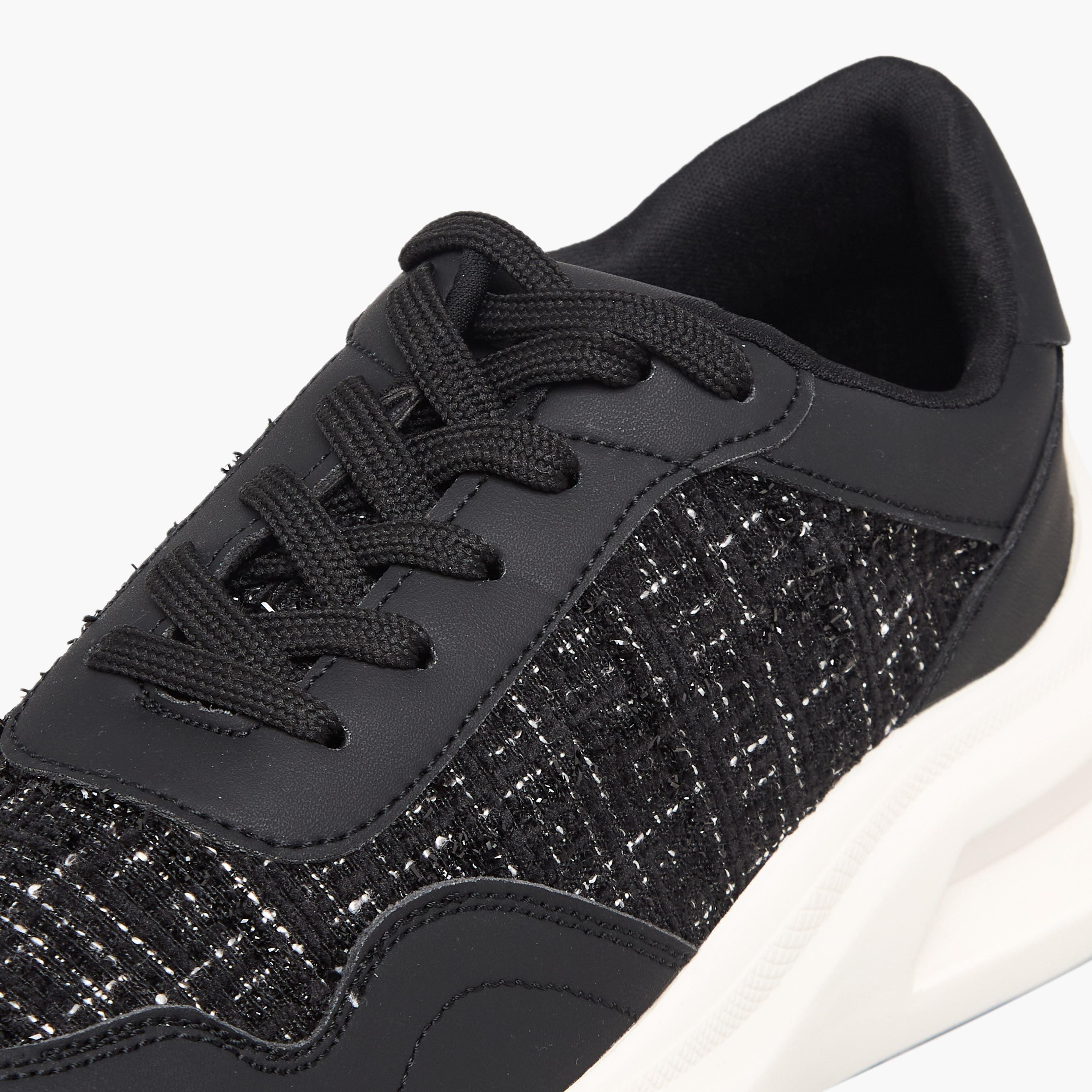 Flora Bella Women Panelled Lace-Up Sneakers-women-shoes-sneakers-image-4