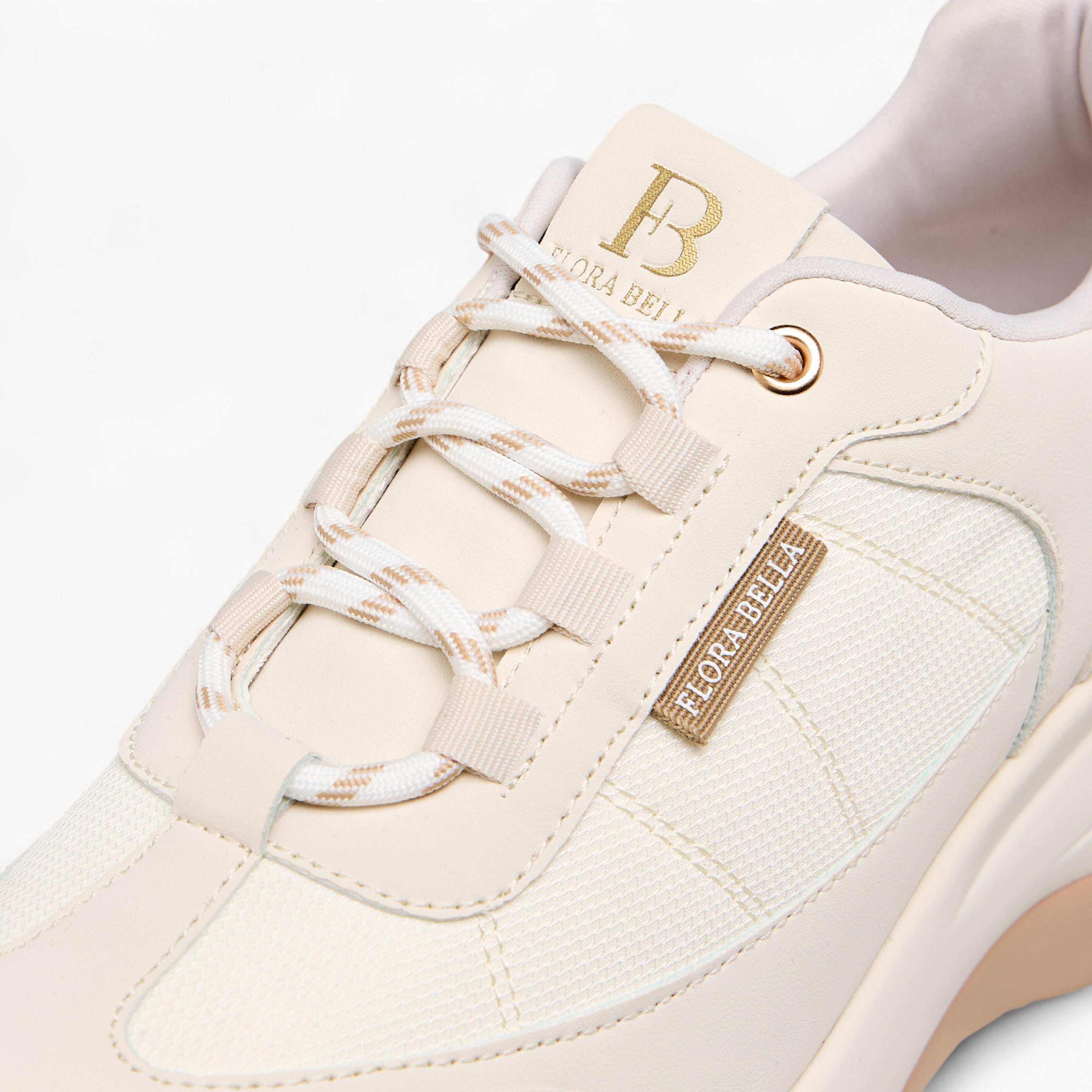Flora Bella Panelled Sneakers with Lace-Up Closure-women-shoes-sneakers-image-4