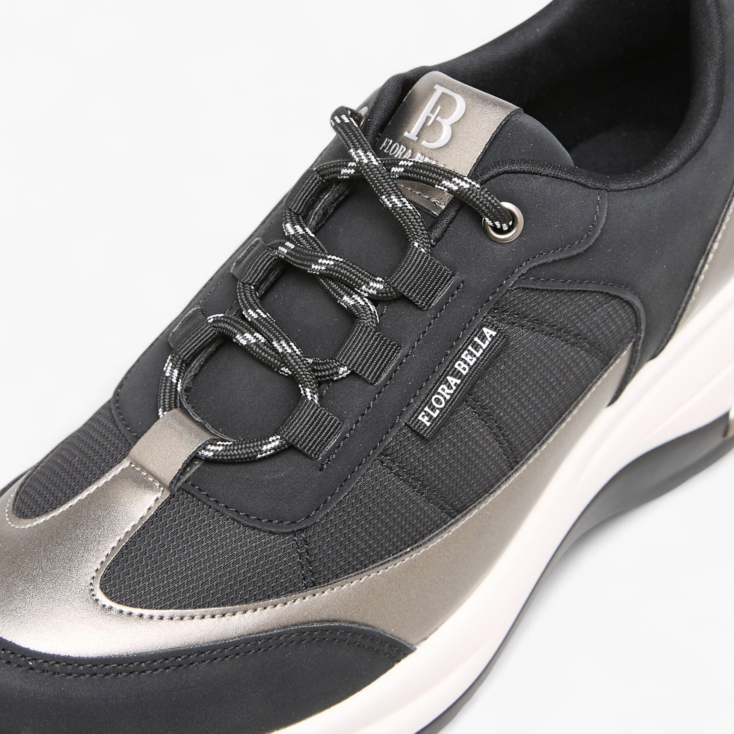 Flora Bella Panelled Sneakers with Lace-Up Closure-women-shoes-sneakers-image-4