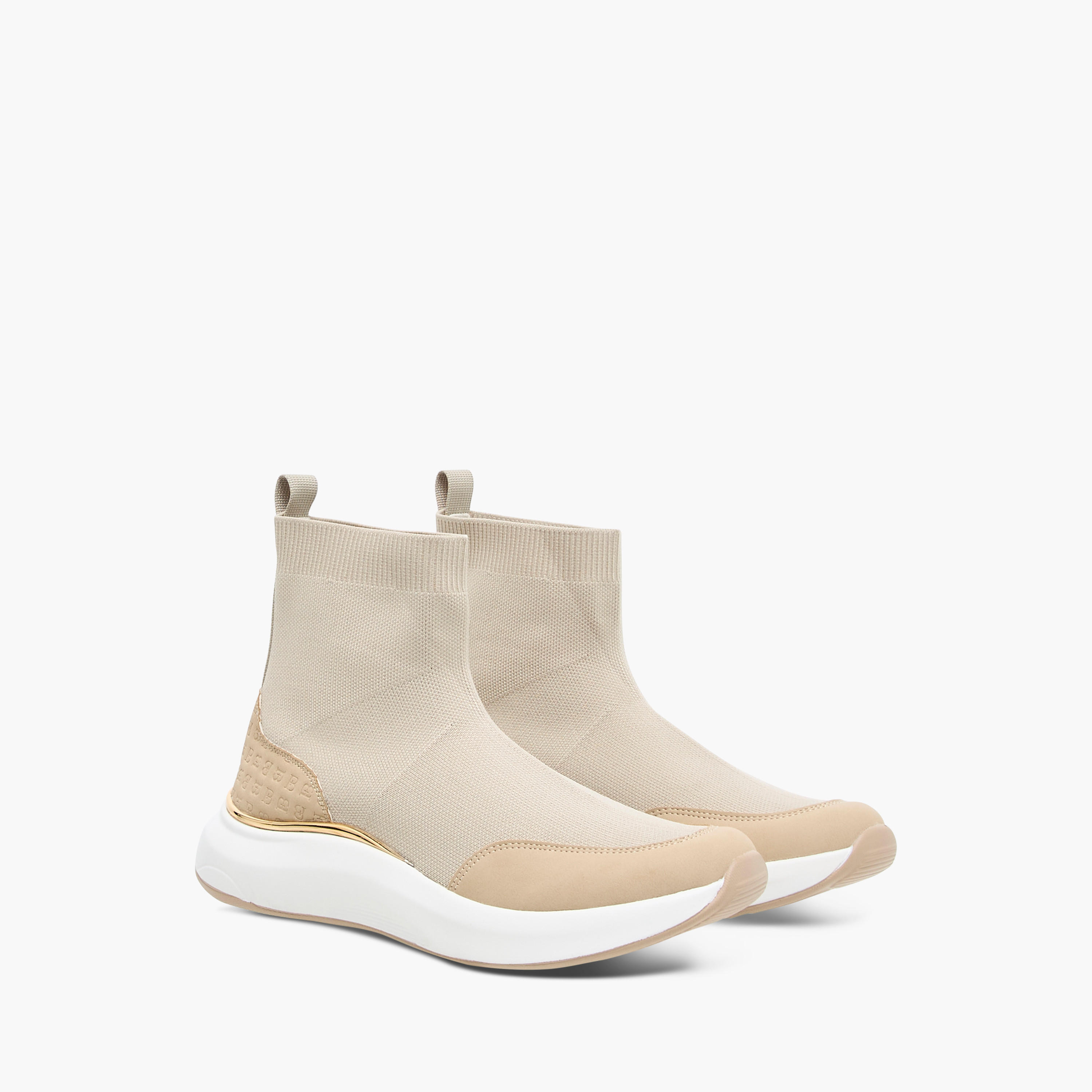 Flora Bella Monogram Panelled Slip-On High Cut Shoes-women-shoes-sneakers-image-1