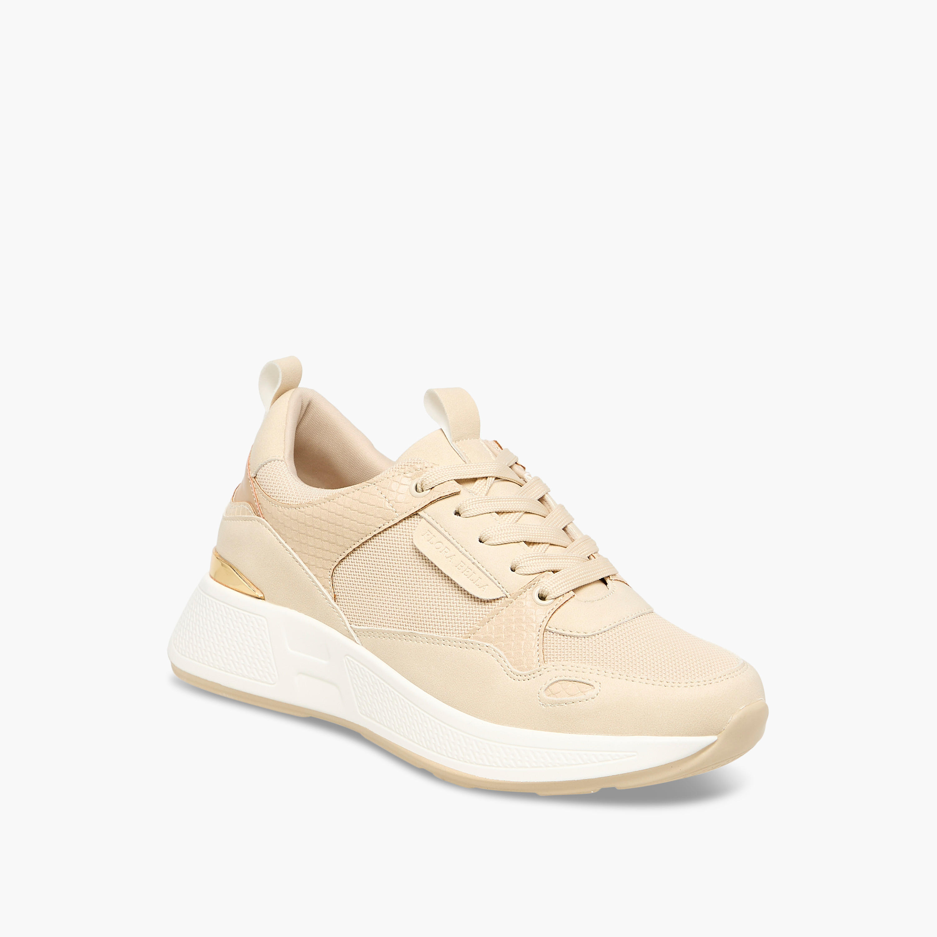 Flora Bella Womens' Lace-Up Sneakers with Pull Tab-women-shoes-sneakers-image-2