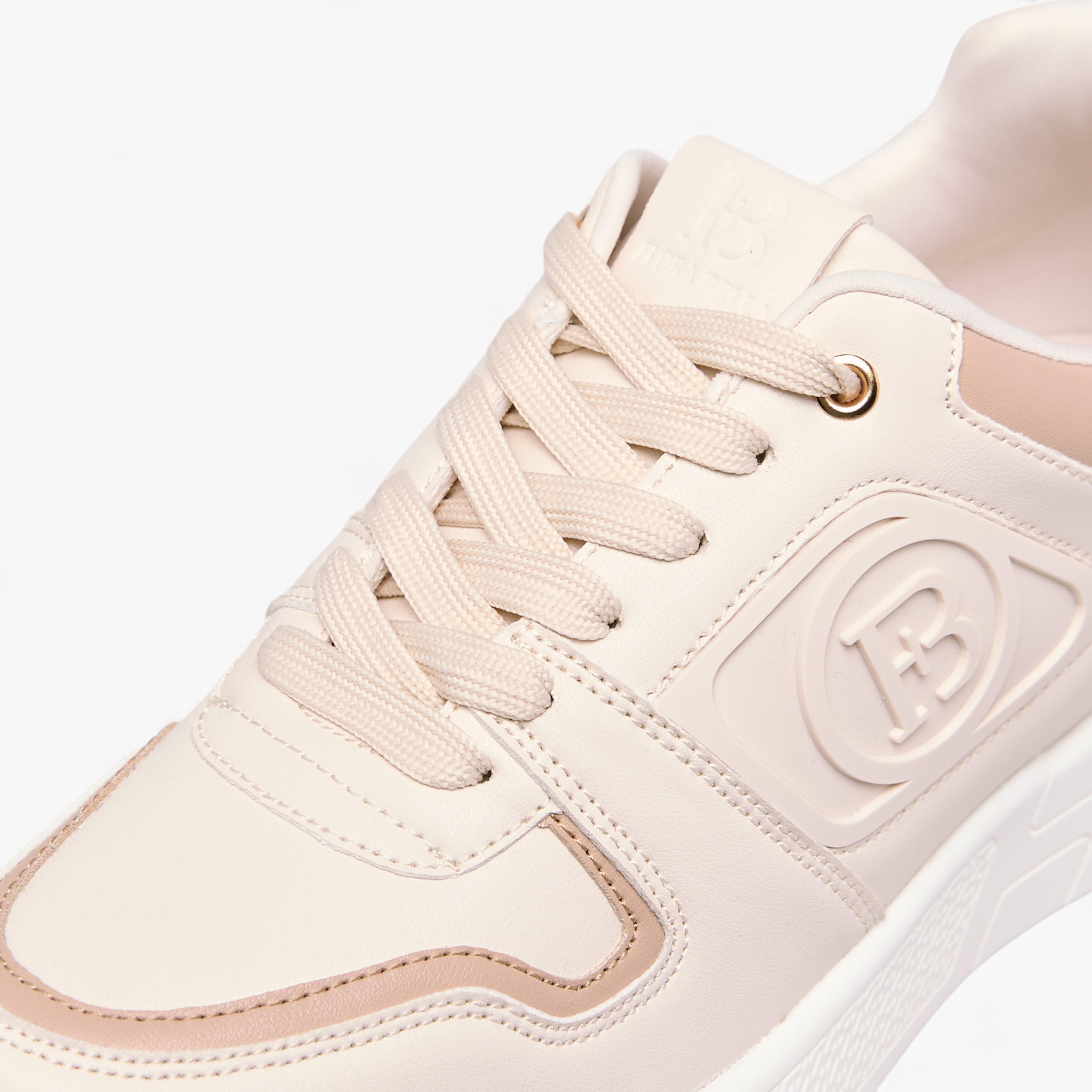 Flora Bella Logo Embossed Sneakers with Lace-Up Closure-women-shoes-sneakers-image-4