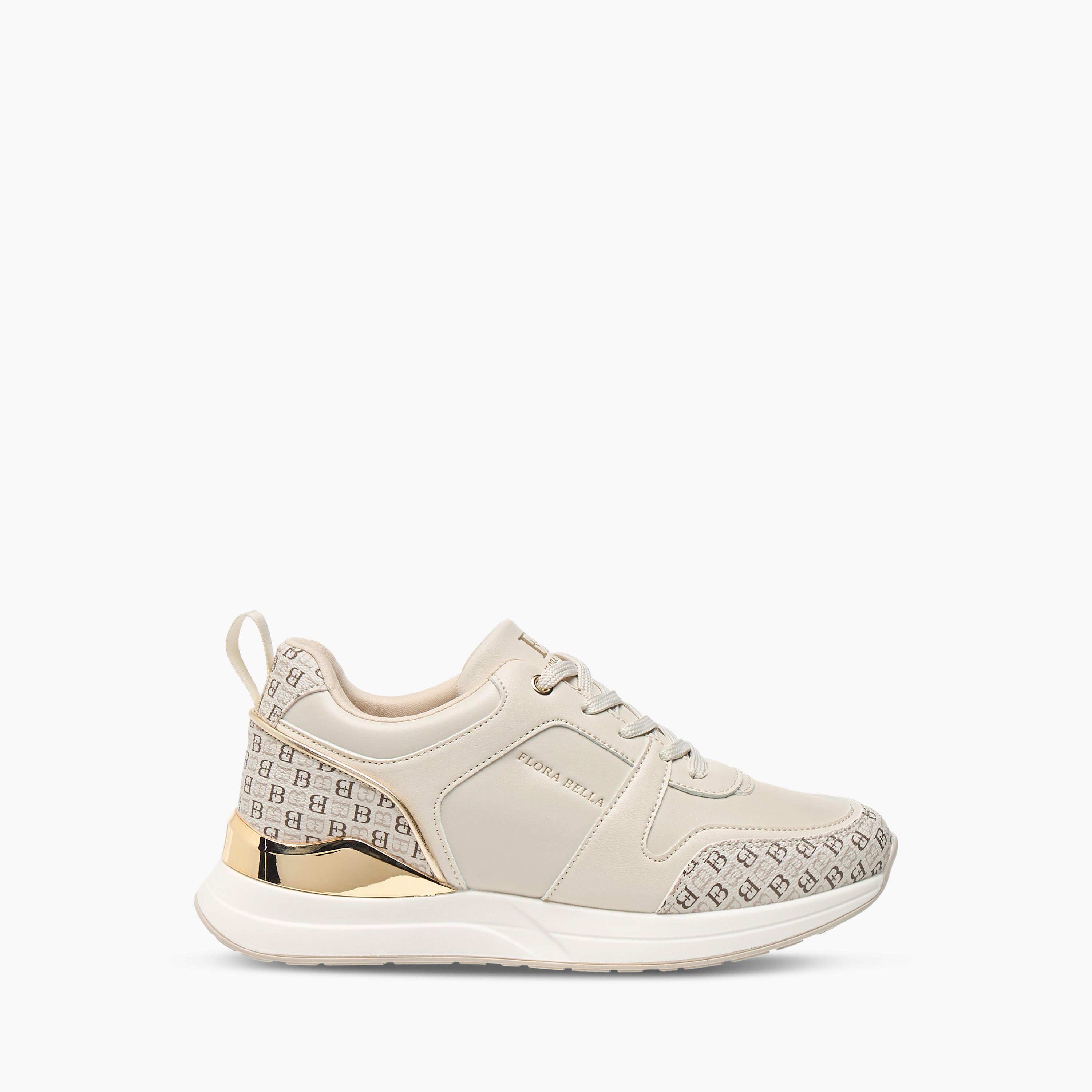 Flora Bella Monogram Print Sneakers with Lace-Up Closure-women-shoes-sneakers-image-3
