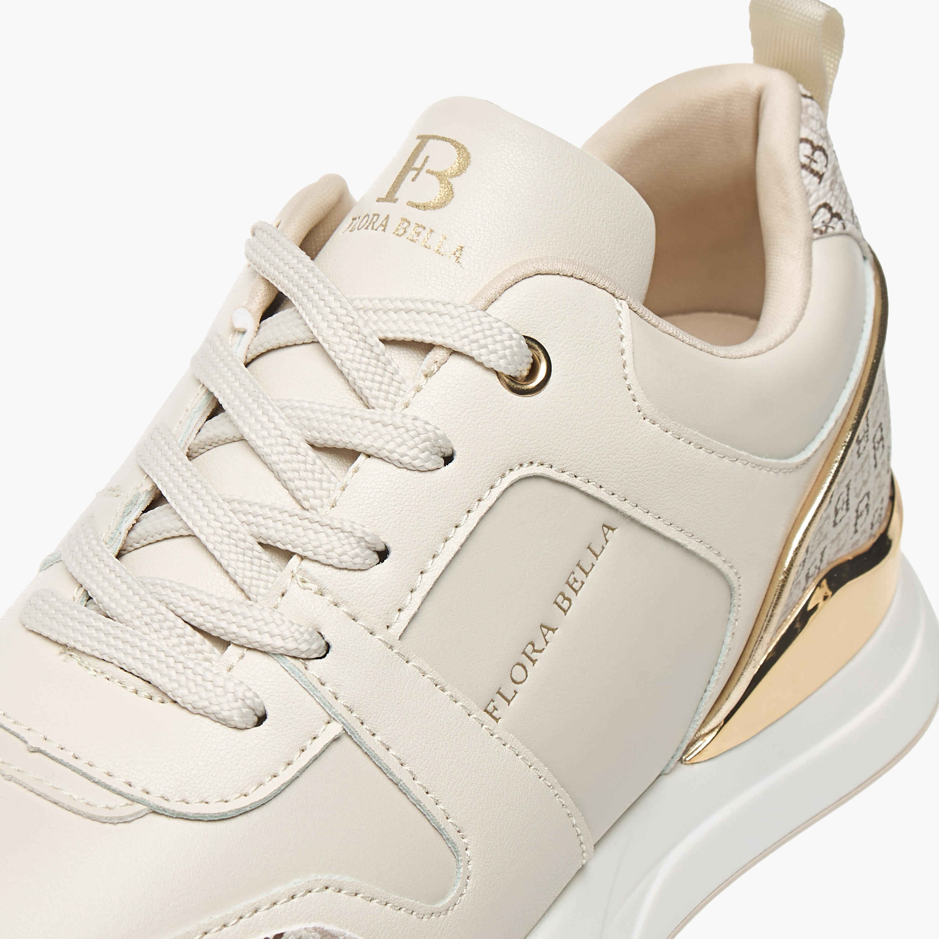 Flora Bella Monogram Print Sneakers with Lace-Up Closure-women-shoes-sneakers-image-4