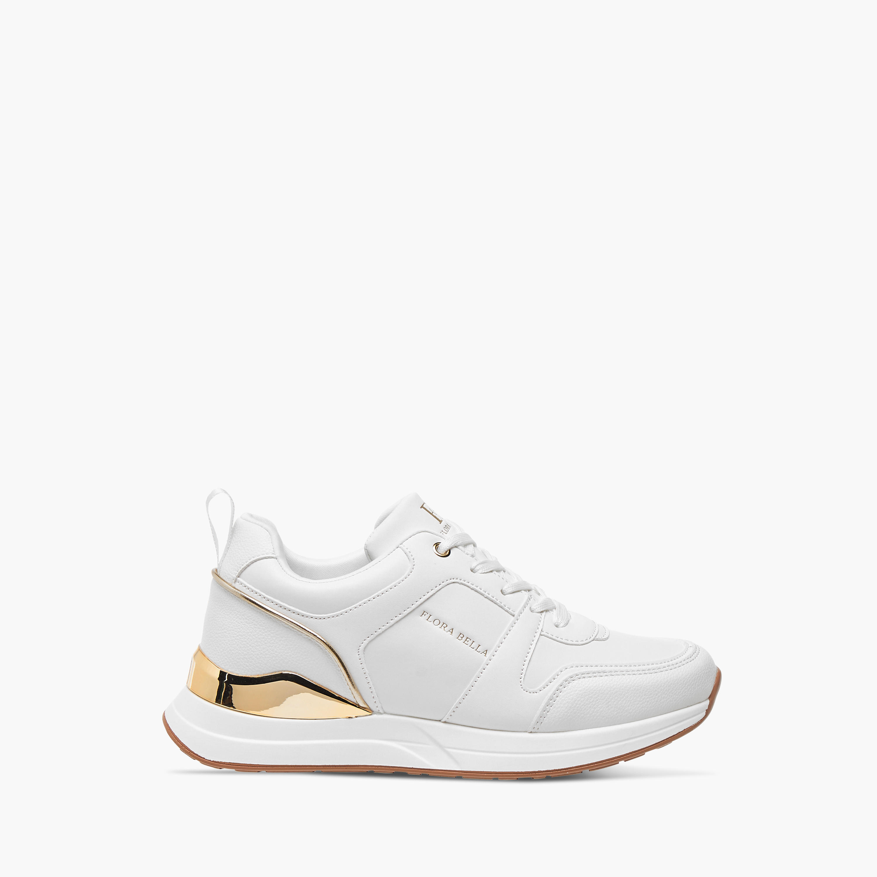 Flora Bella Panelled Ankle Sneakers with Lace-Up Closure-women-shoes-sneakers-image-3