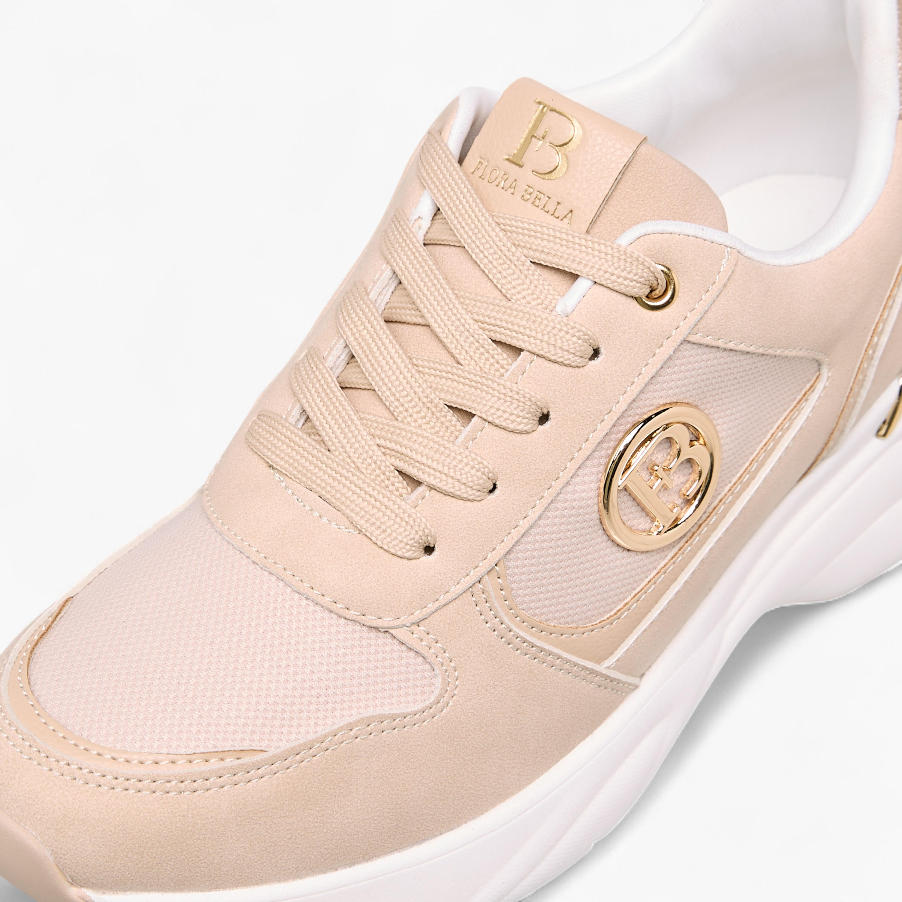 Flora Bella Logo Accent Sneakers with Lace-Up Closure-women-shoes-sneakers-image-4