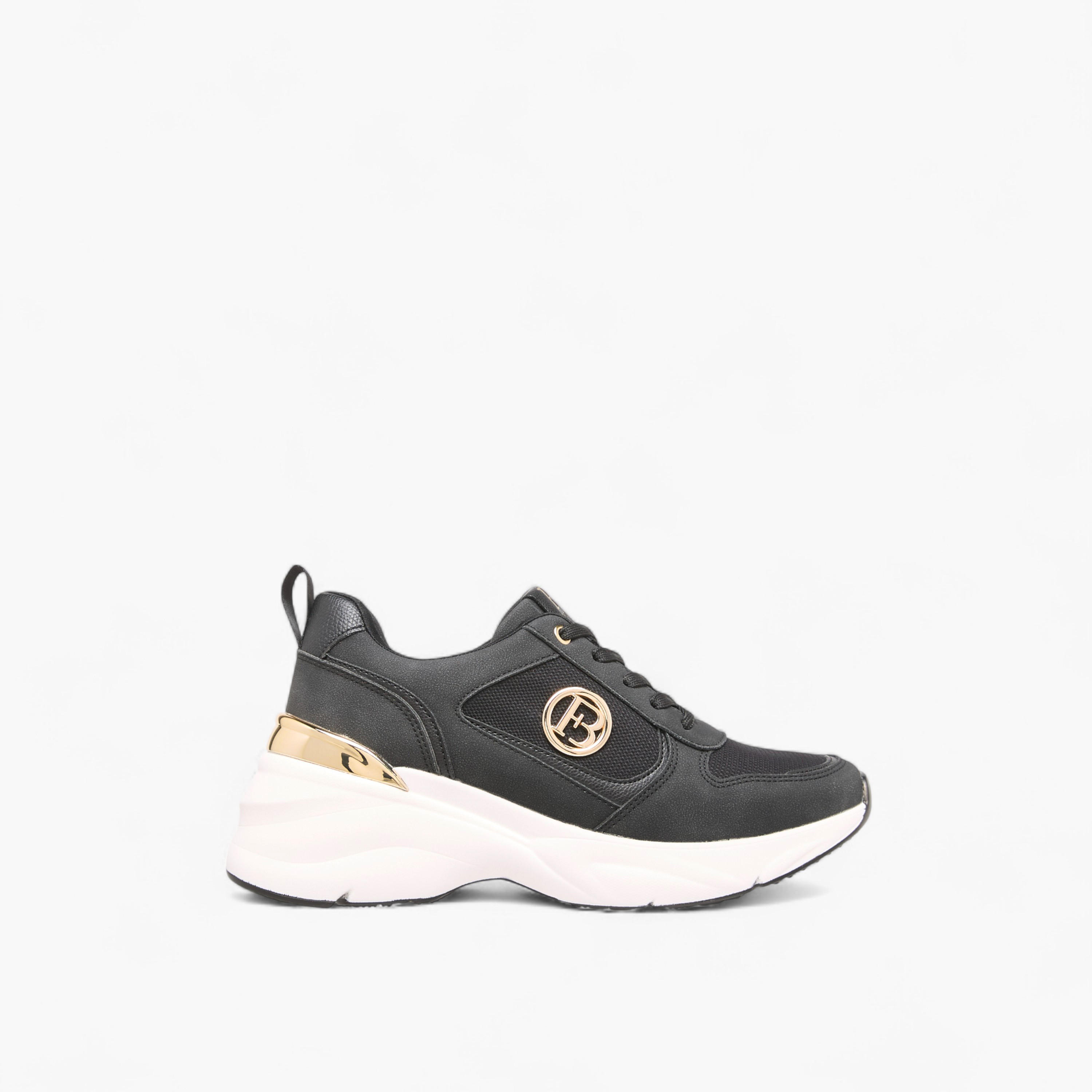 Flora Bella Logo Accent Sneakers with Lace-Up Closure-women-shoes-sneakers-image-3