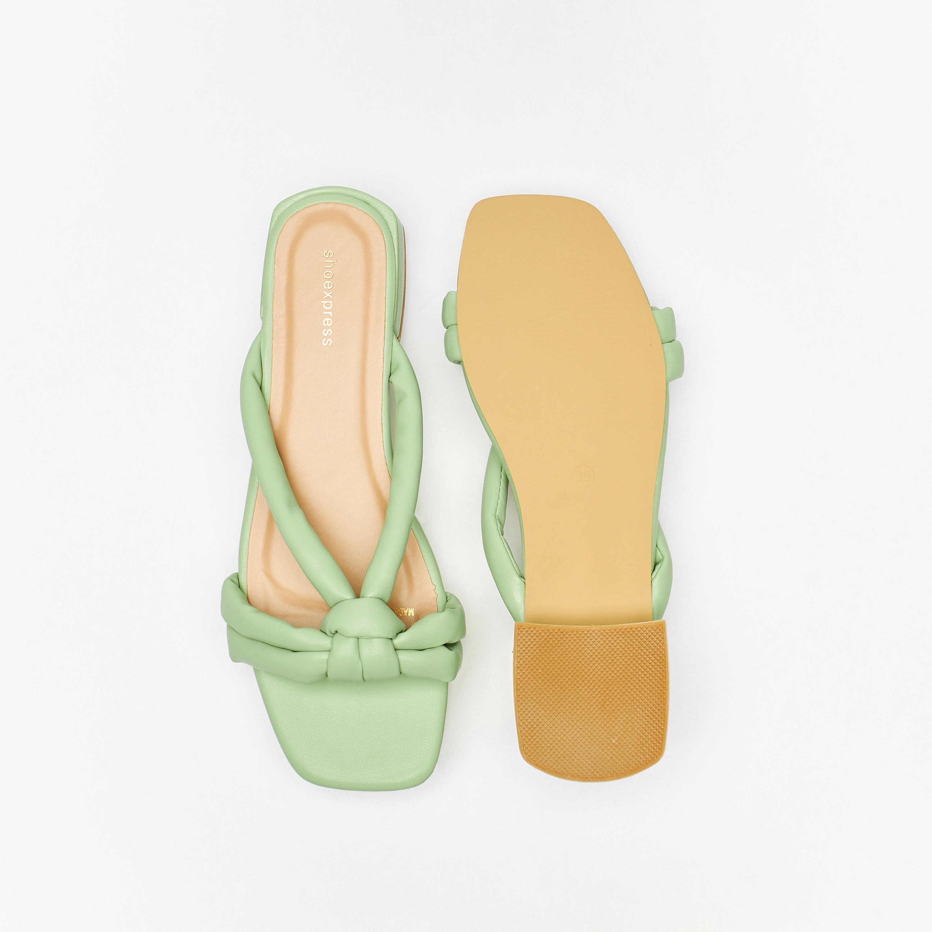 Solid Slip-On Sandals with Block Heels-women-shoes-heels-image-4
