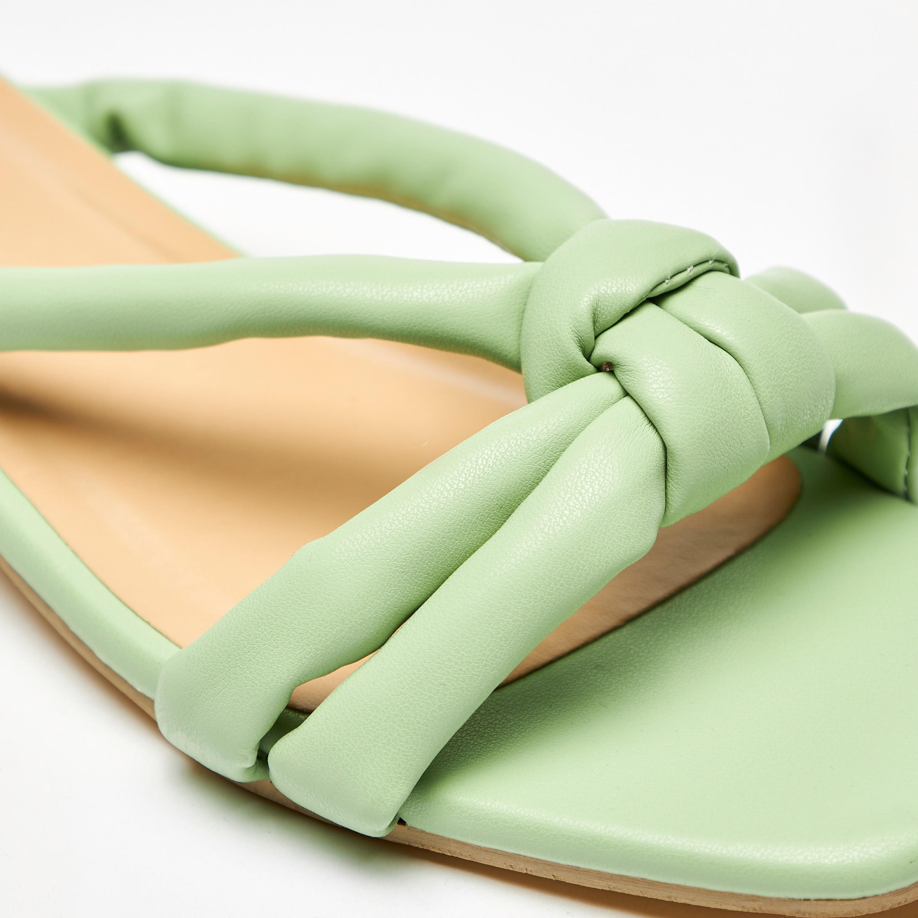 Solid Slip-On Sandals with Block Heels-women-shoes-heels-image-5