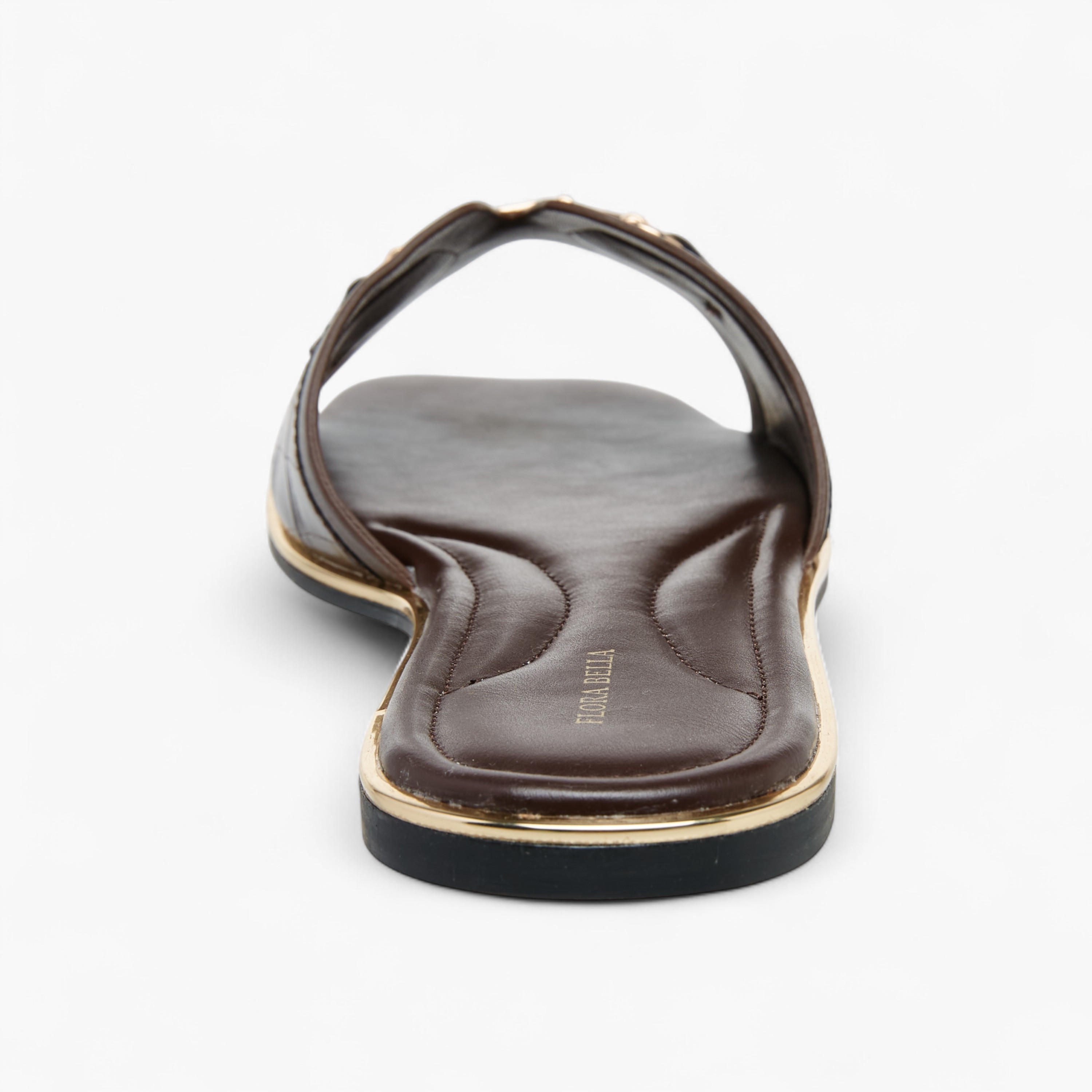 Flora Bella Solid Slip-On Flat Sandals with Metal Accent-women-shoes-flats-sandals-image-5