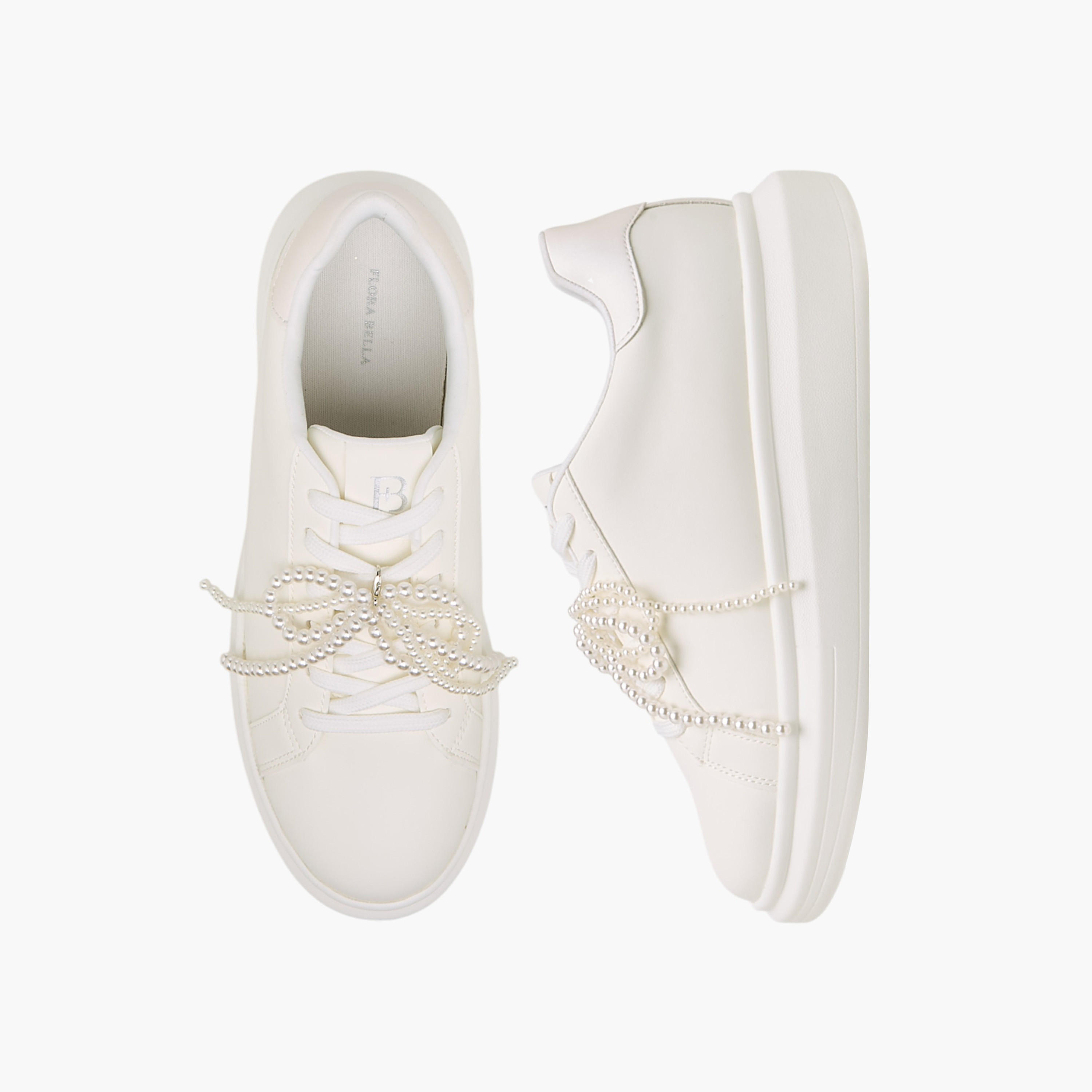 Flora Bella Women Pearl Embellished Sneakers-women-shoes-sneakers-image-1