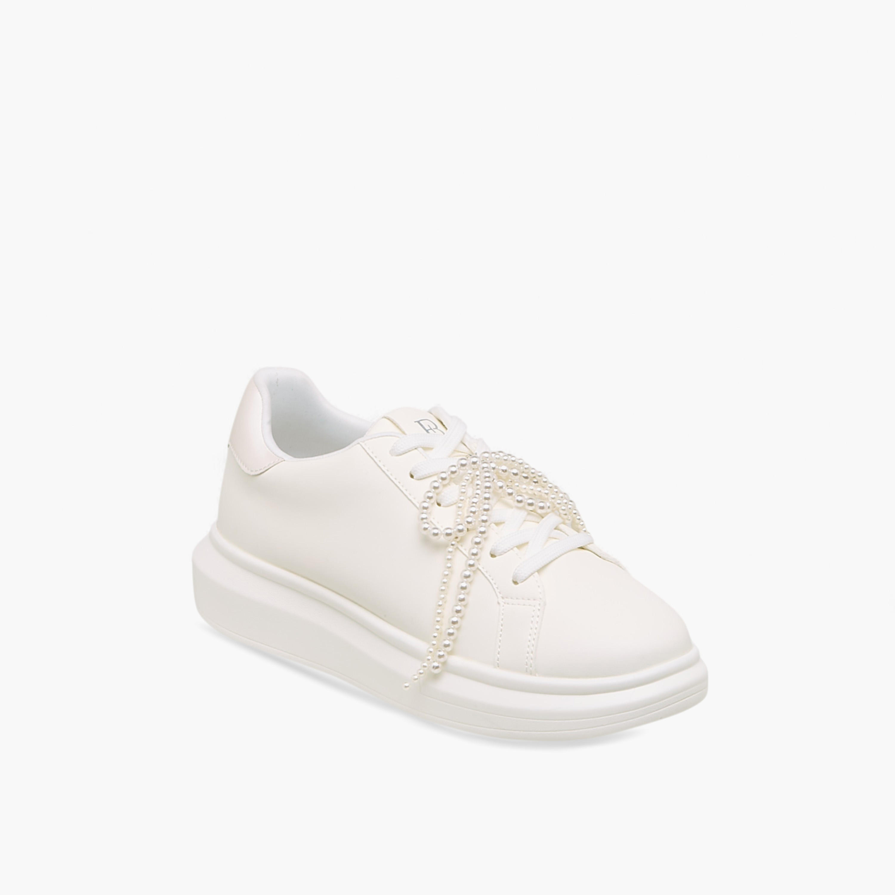 Flora Bella Women Pearl Embellished Sneakers-women-shoes-sneakers-image-2