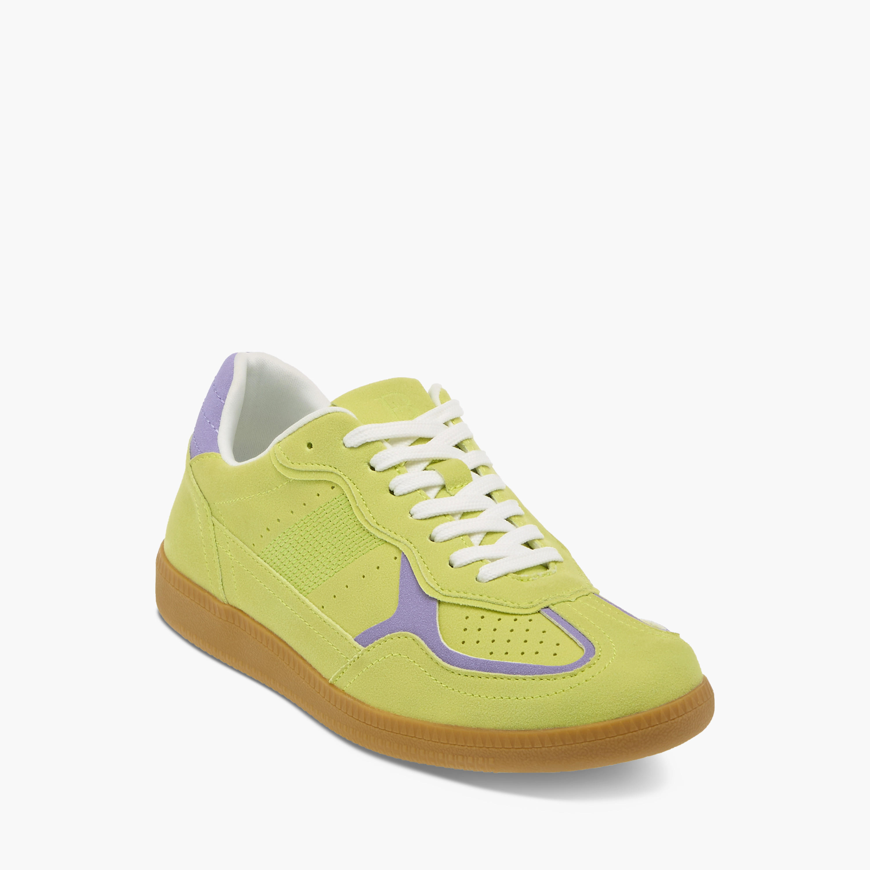 Flora Bella Textured Lace-Up Ankle Sneakers-women-shoes-sneakers-image-2