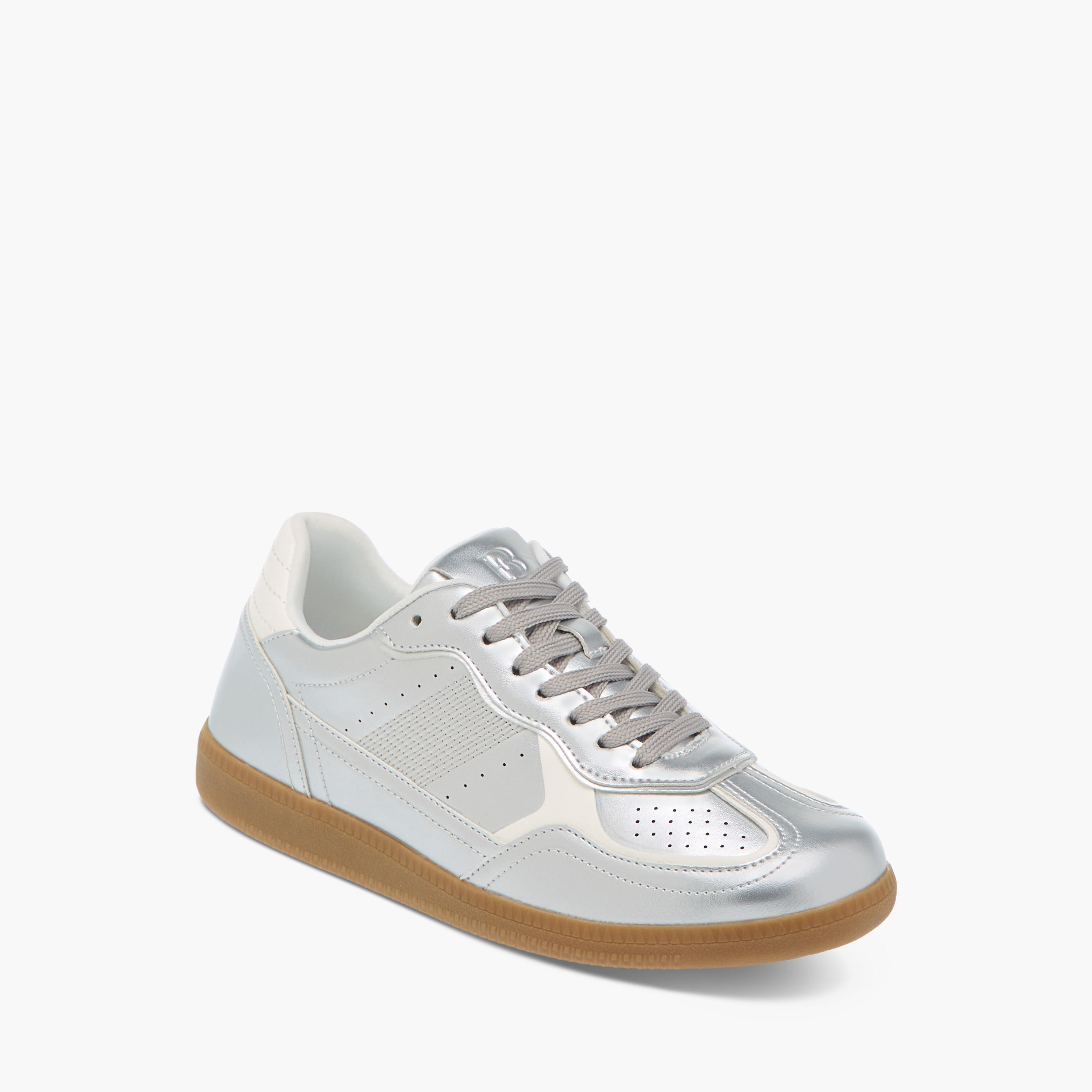 حذاء سنيكرز بارز الملمس بكاحل ورباط إغلاق من فلورا بيلا-women-shoes-sneakers-image-2