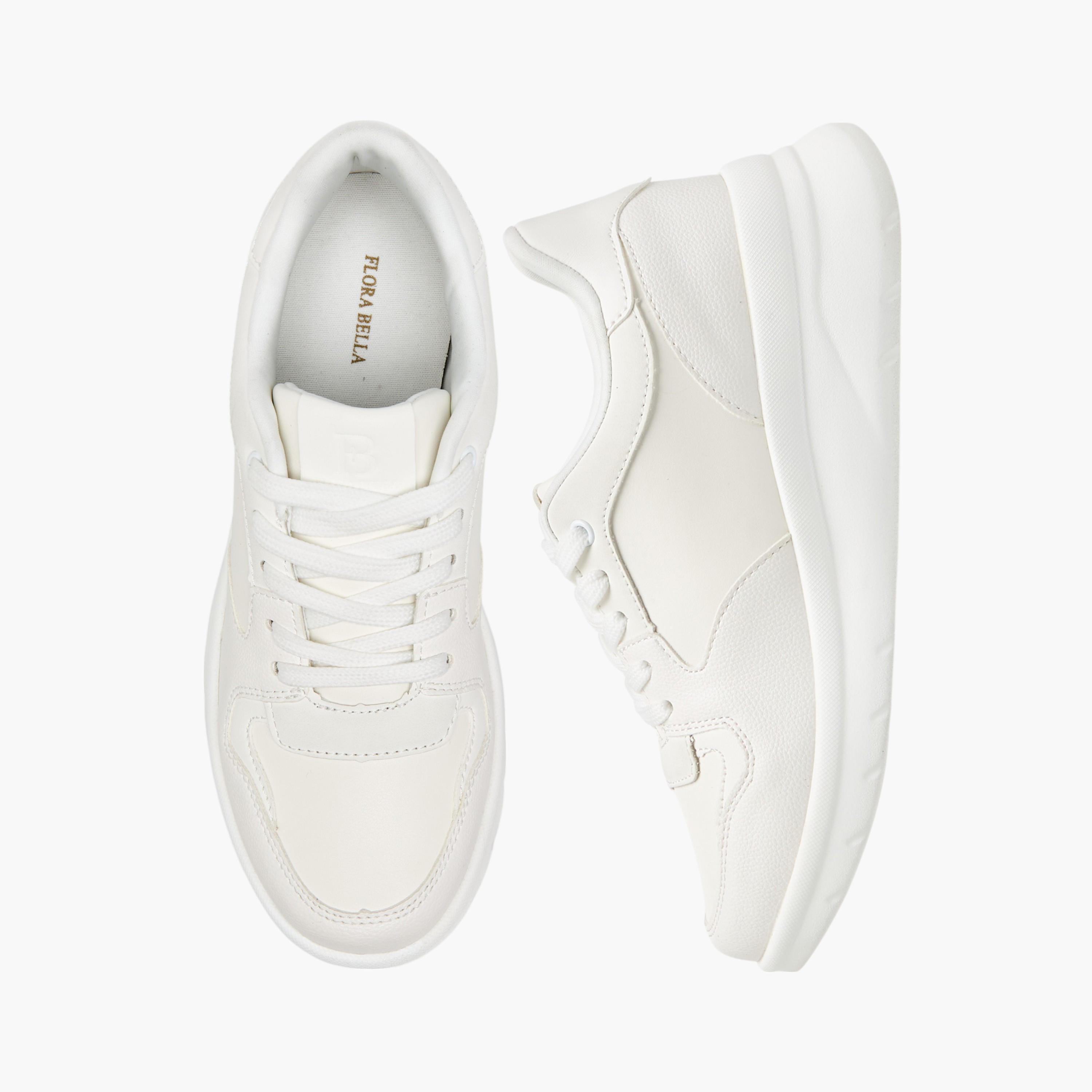 Flora Bella Panelled Lace-Up Sneakers-women-shoes-sneakers-image-1