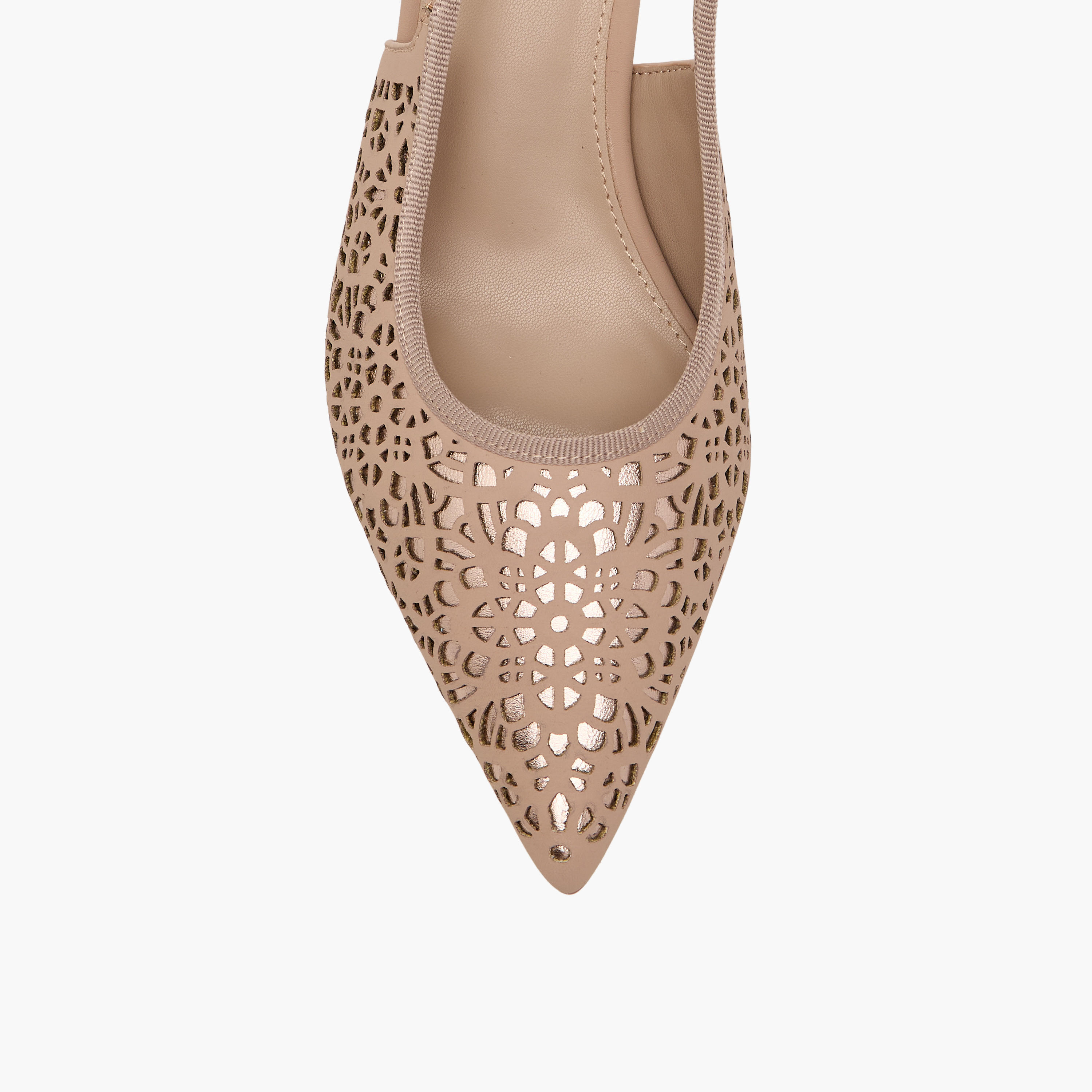 حذاء بحزام خلفي وتفاصيل مفرغة للنساء من فلورا بيلا-women-shoes-heels-image-4